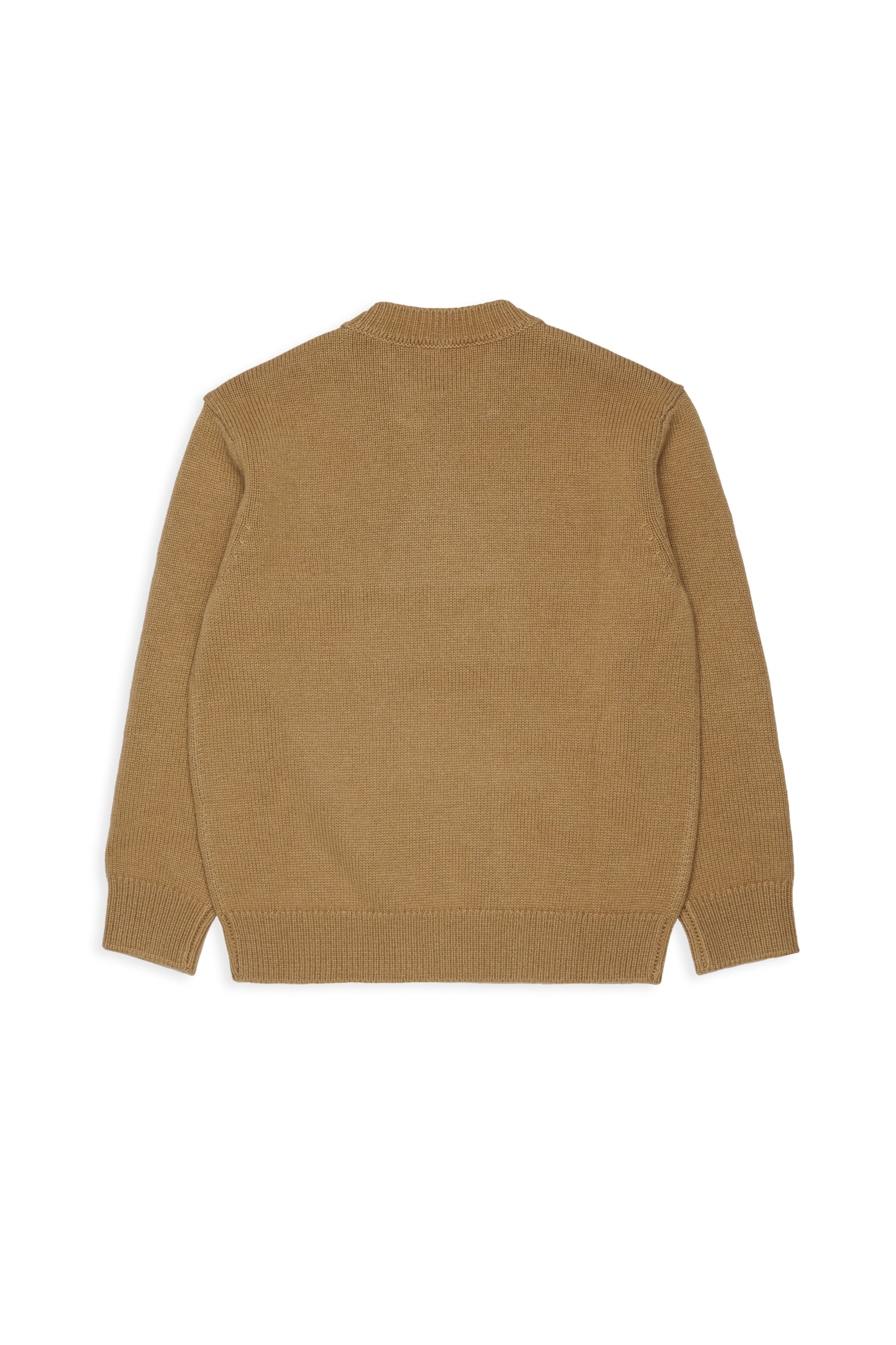 Diesel - KONZI OVER, Herren Pullover mit Kaschmir-Anteil und destroyed logo in Braun - 2