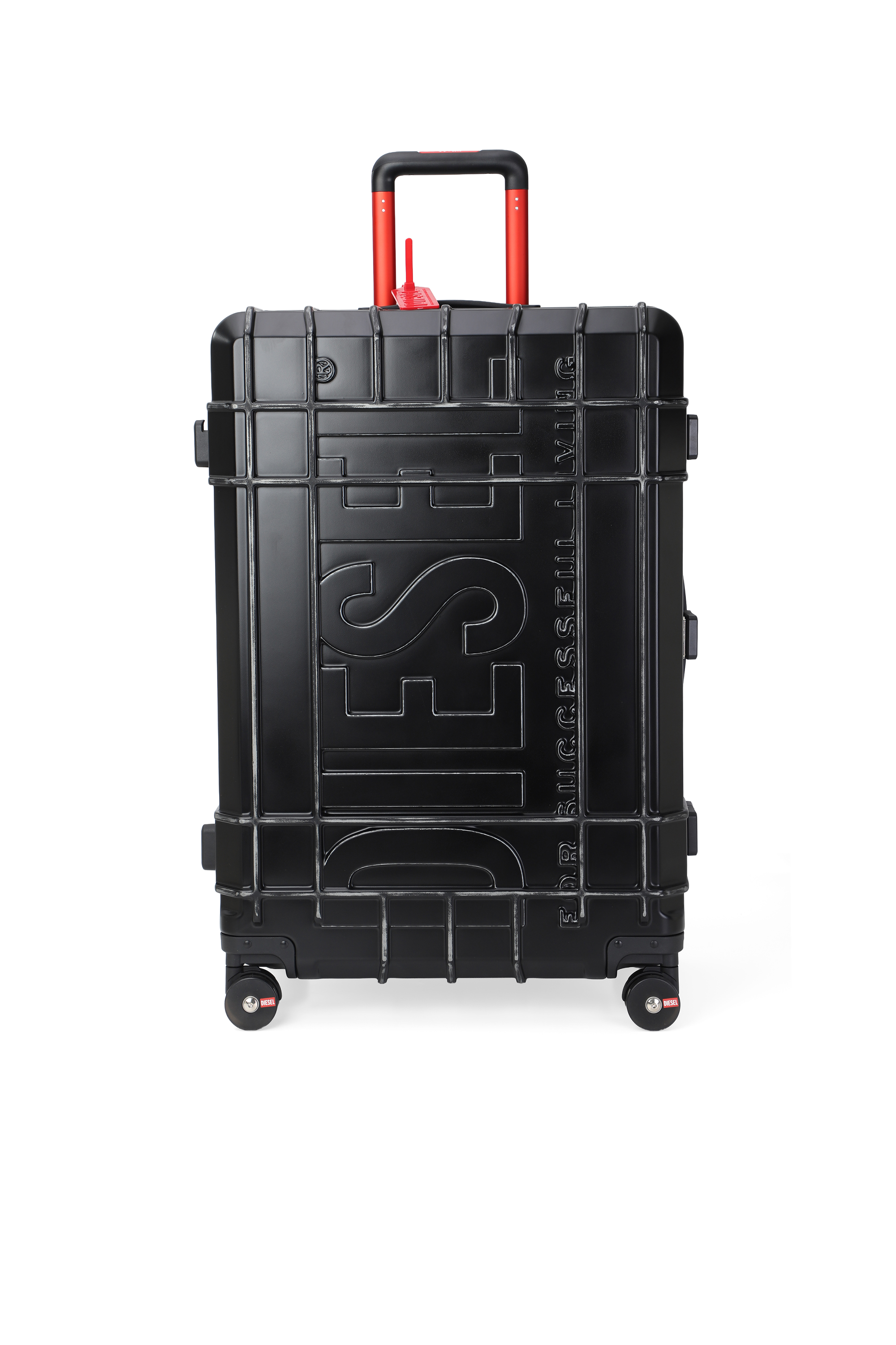 Diesel - DIESEL PC STRONG IMAGE TROLLEY- DSL003, Unisex Robuster 28"-Handgep&auml;ckkoffer in Schwarz - 1