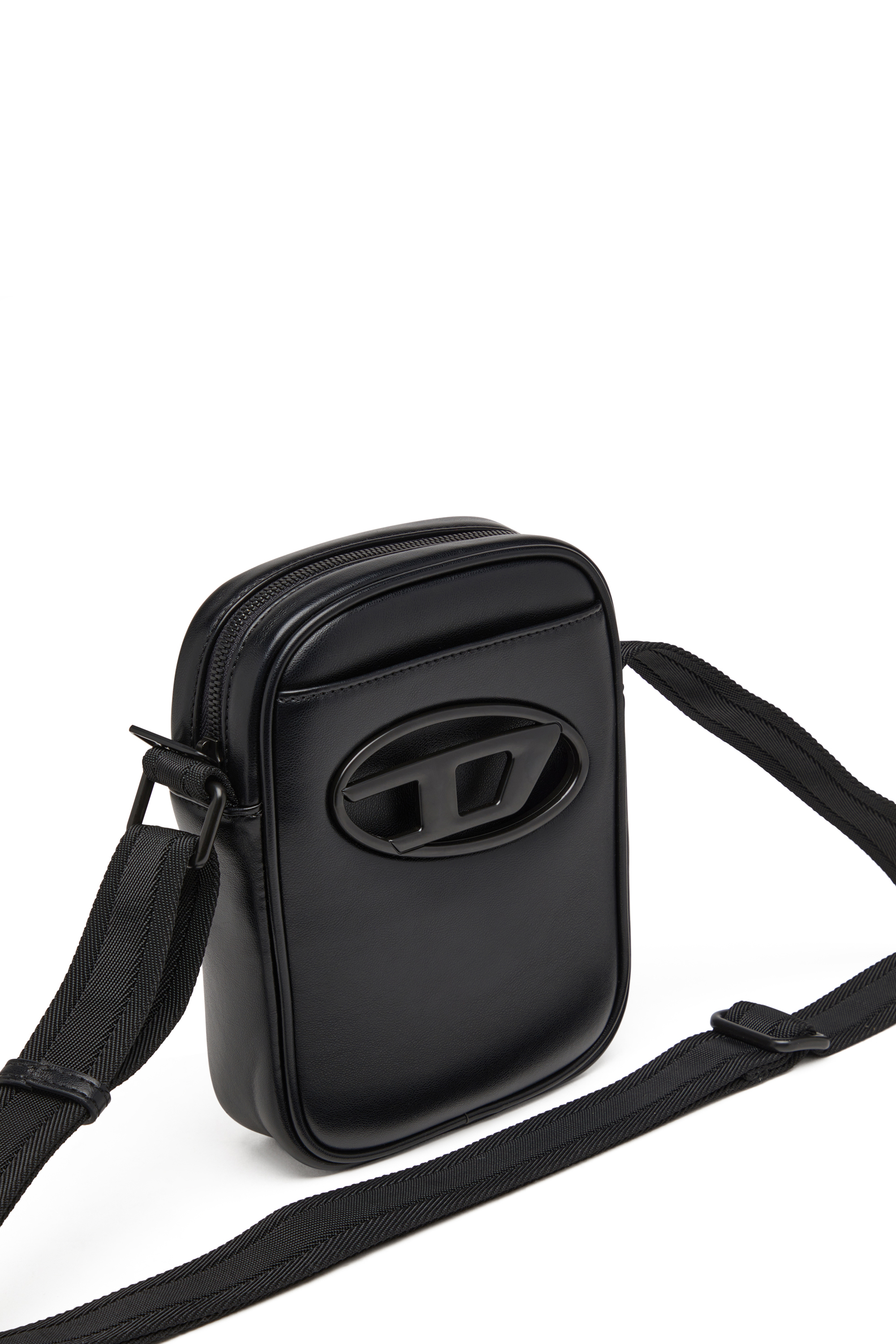 Diesel - HOLI-D CROSSBODY, Herren Holi-D-Crossbody-Tasche aus PU und Neopren in Schwarz - 5