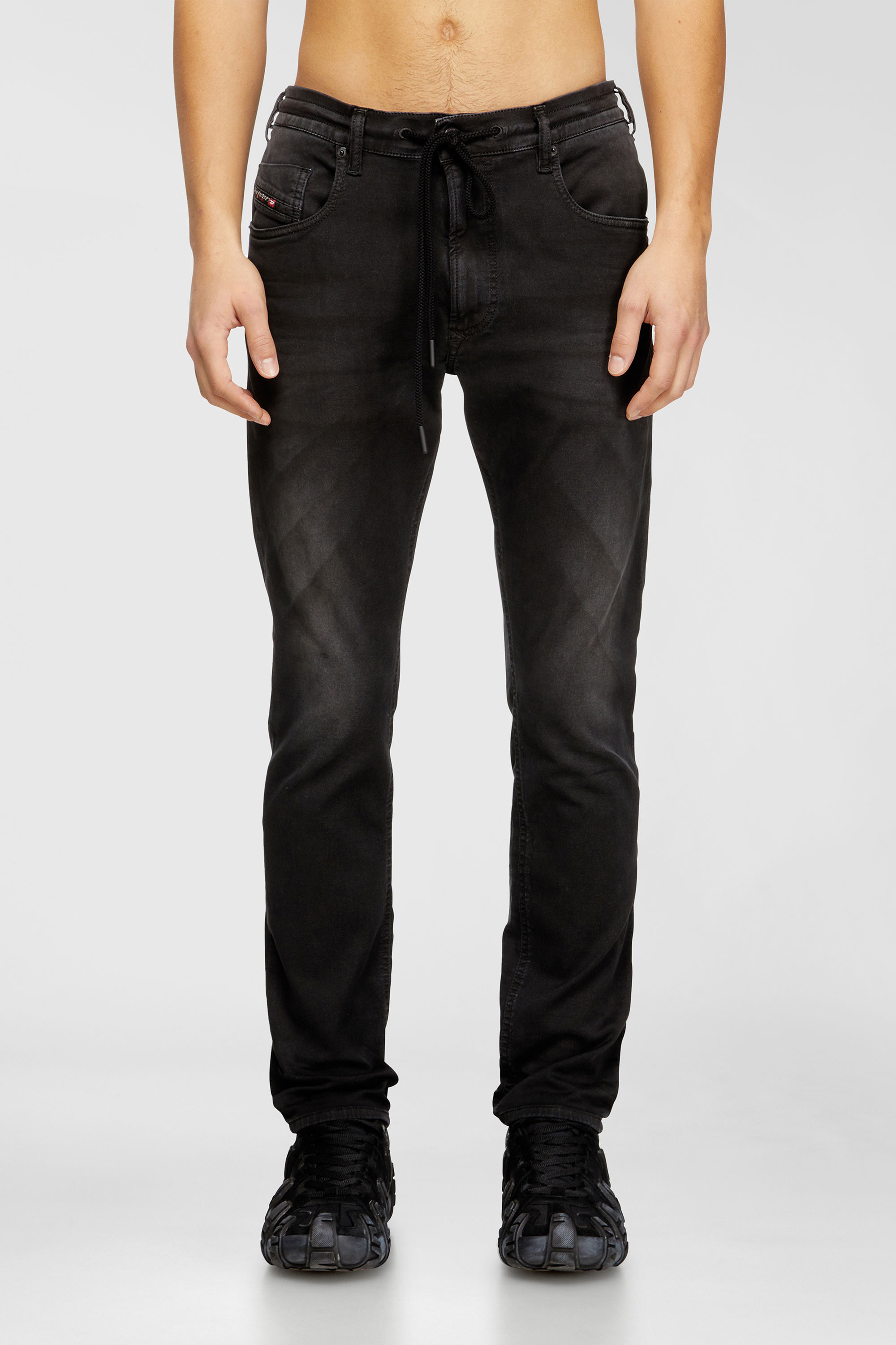 Diesel - Herren Regular 2032 D-Krooley Joggjeans&reg; 0670M, Schwarz - 2