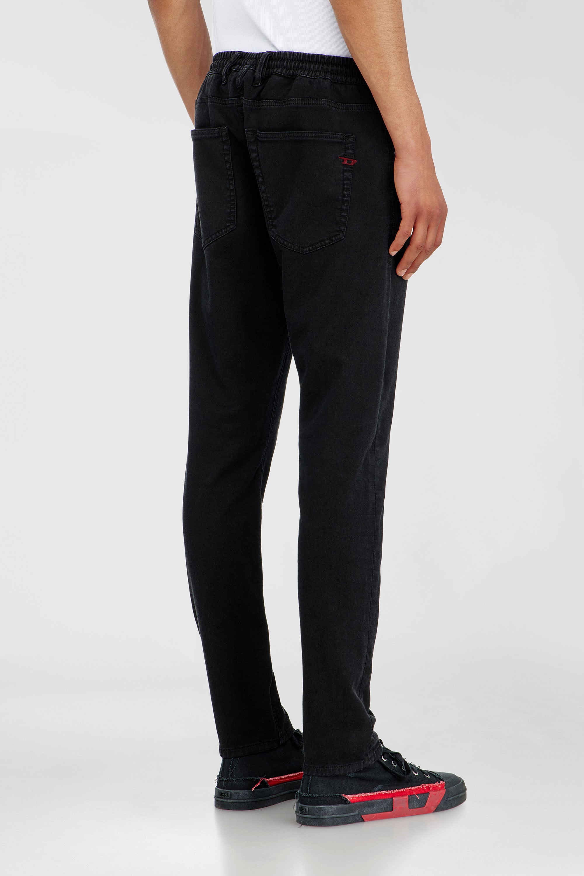 Diesel - Herren Regular 2032 D-Krooley Joggjeans&reg; 068NH, Schwarz/Dunkelgrau - 3