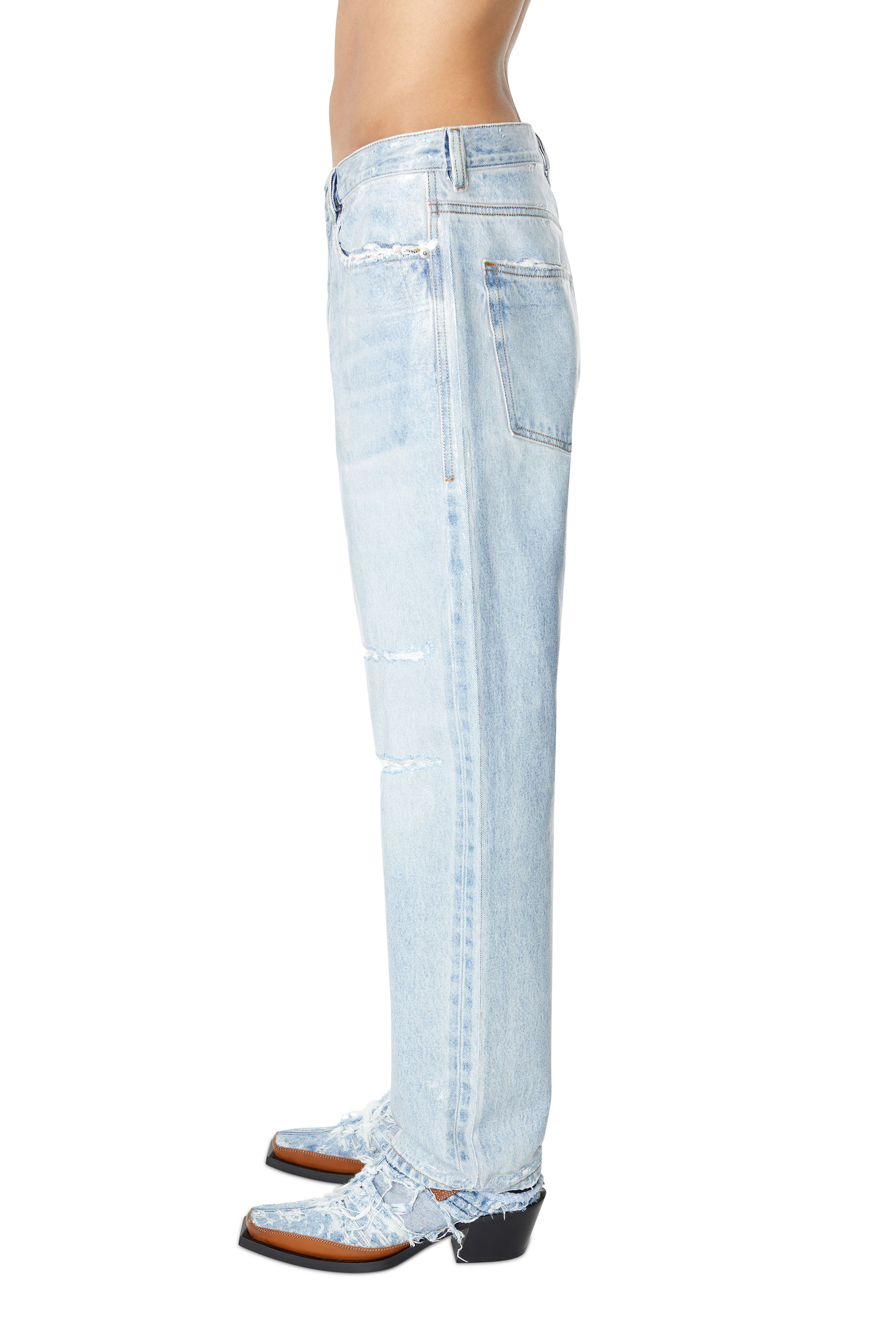 Diesel - 2010 D-Macs 007H8 Straight Jeans, Hellblau - Image 5