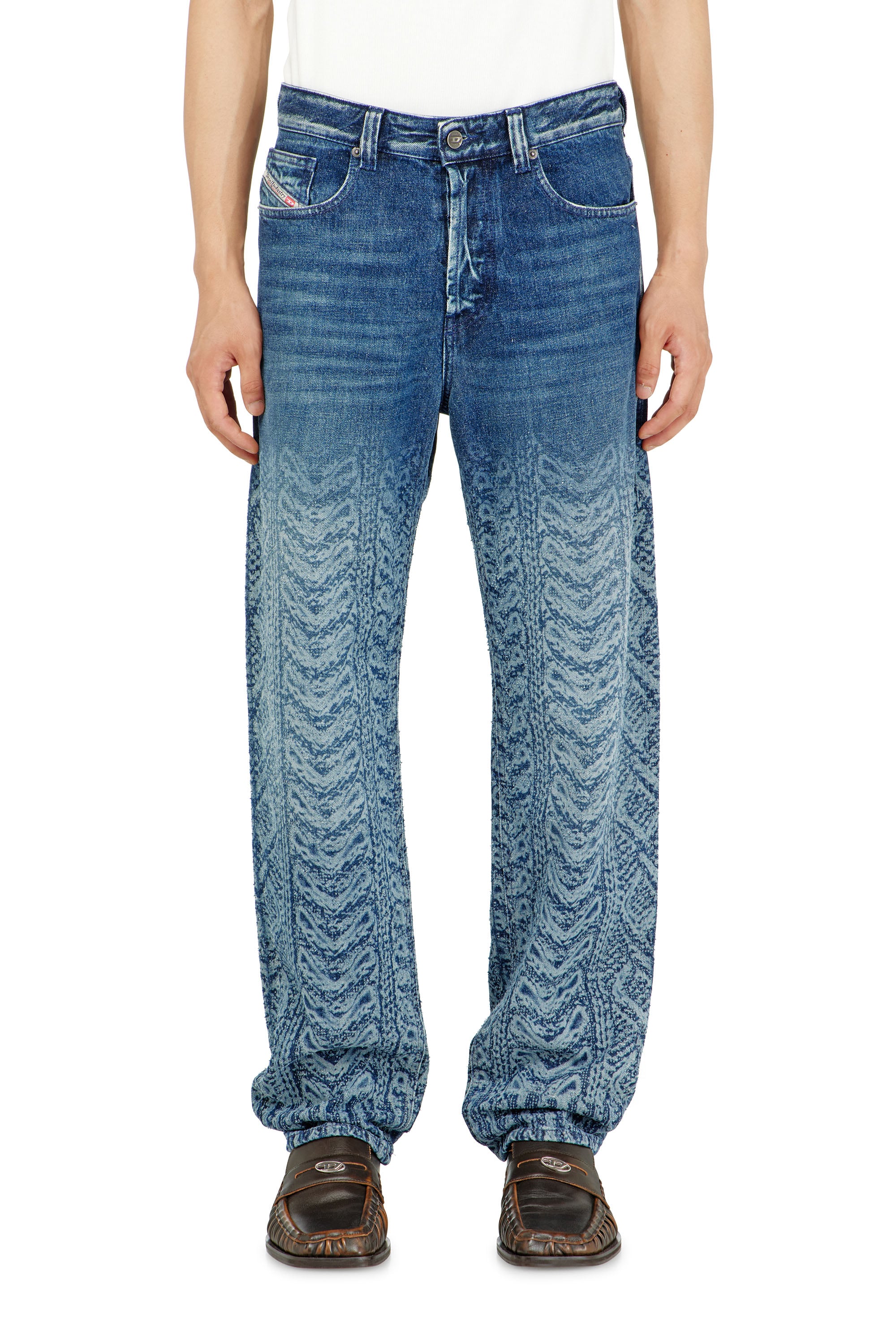 Diesel - Herren Regular Jeans 2024 D-Macs 007EV, Dunkelblau - 2