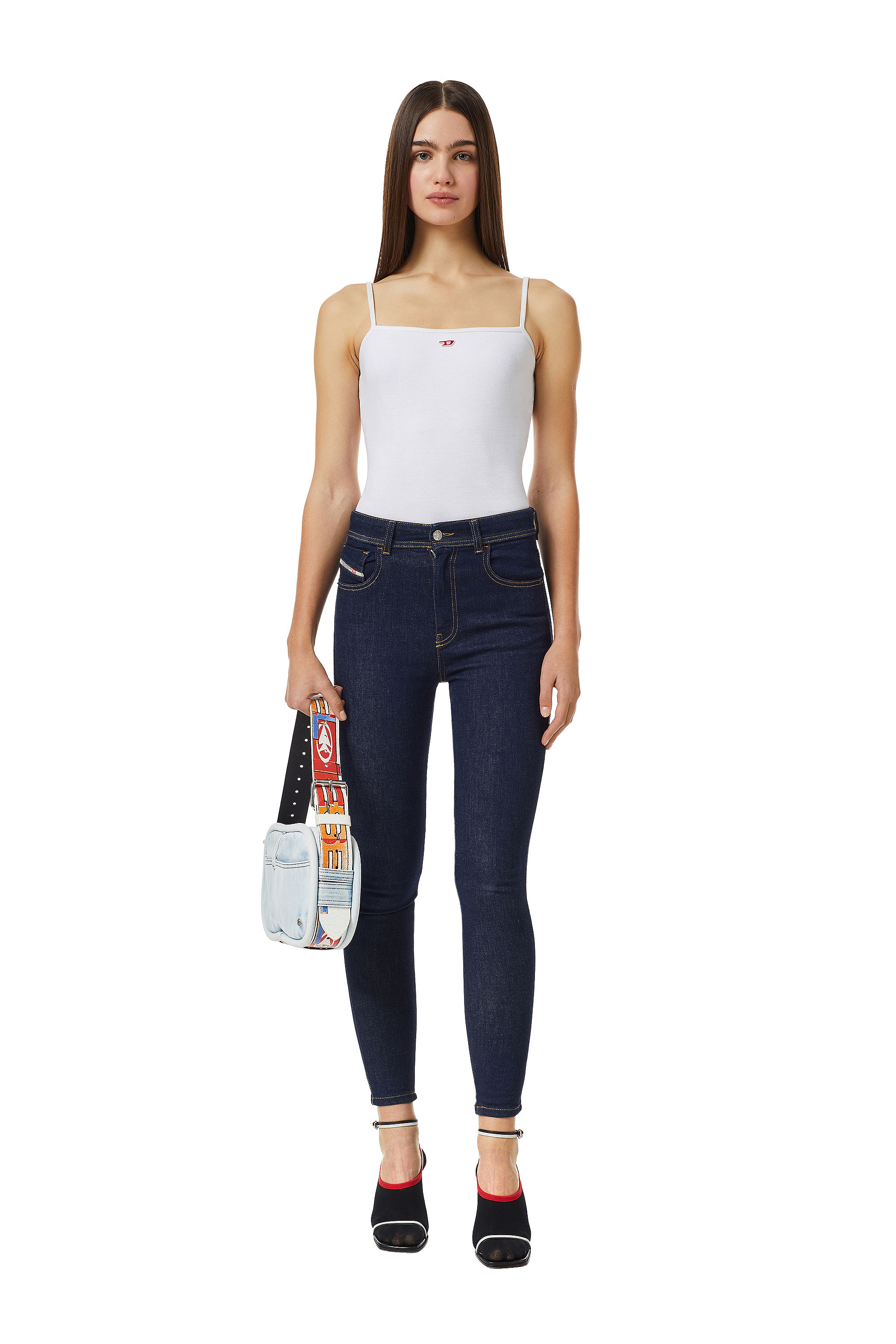 Diesel - Damen Skinny Jeans 1984 Slandy-High Z9C18, Dunkelblau - 1