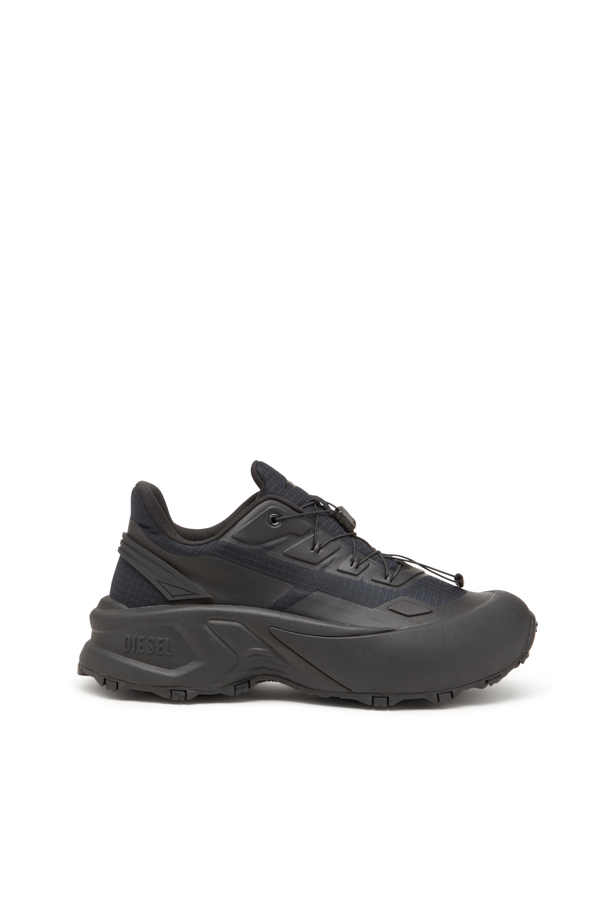 Diesel - D-CAGE RUNNER, Herren D-Cage Runner-Sneakers aus TPU-besetztem Ripstop in Schwarz - 2