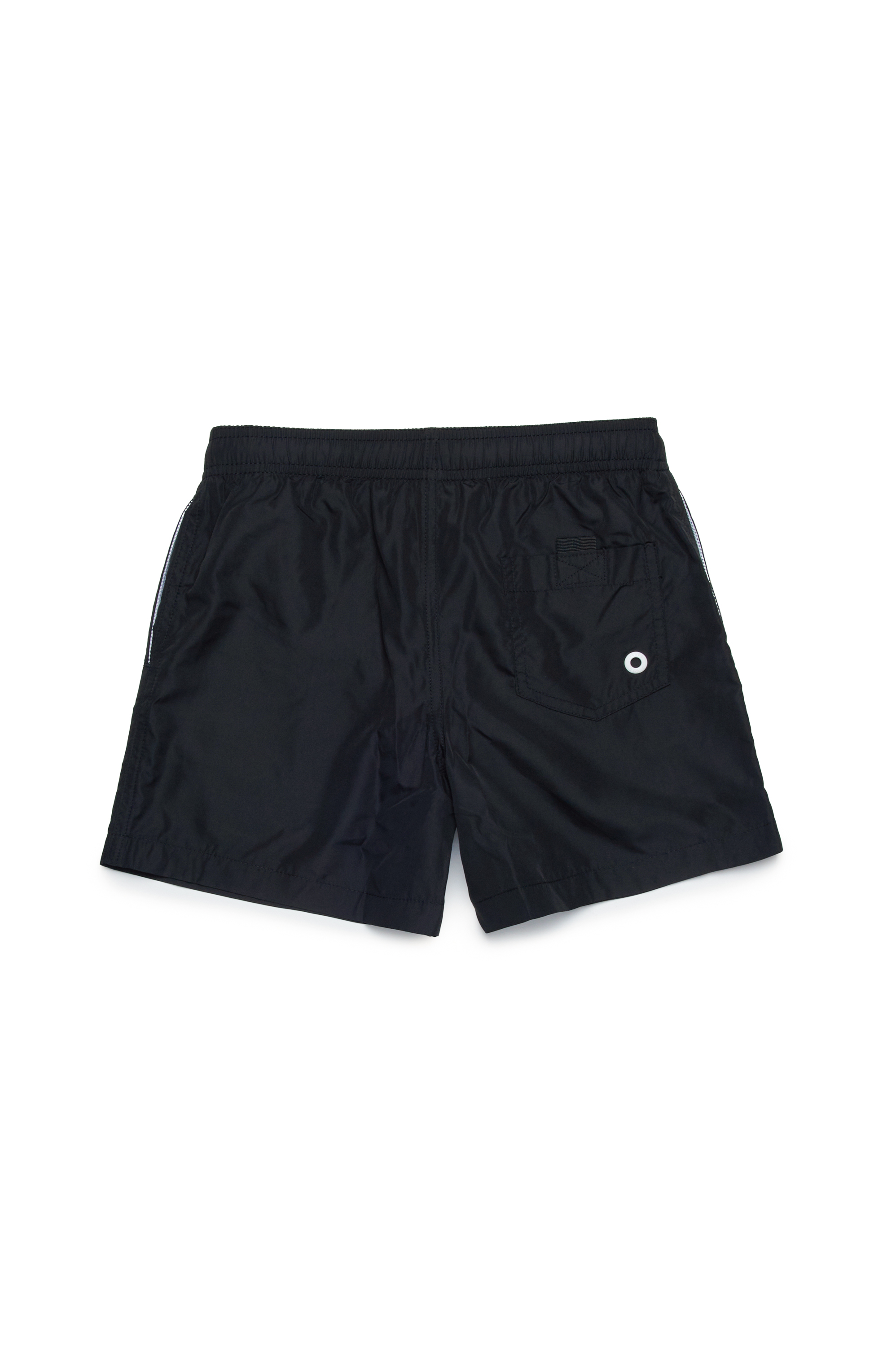 Diesel - MGIULLO, Man Swim shorts with maxi logo in Black - Image 2