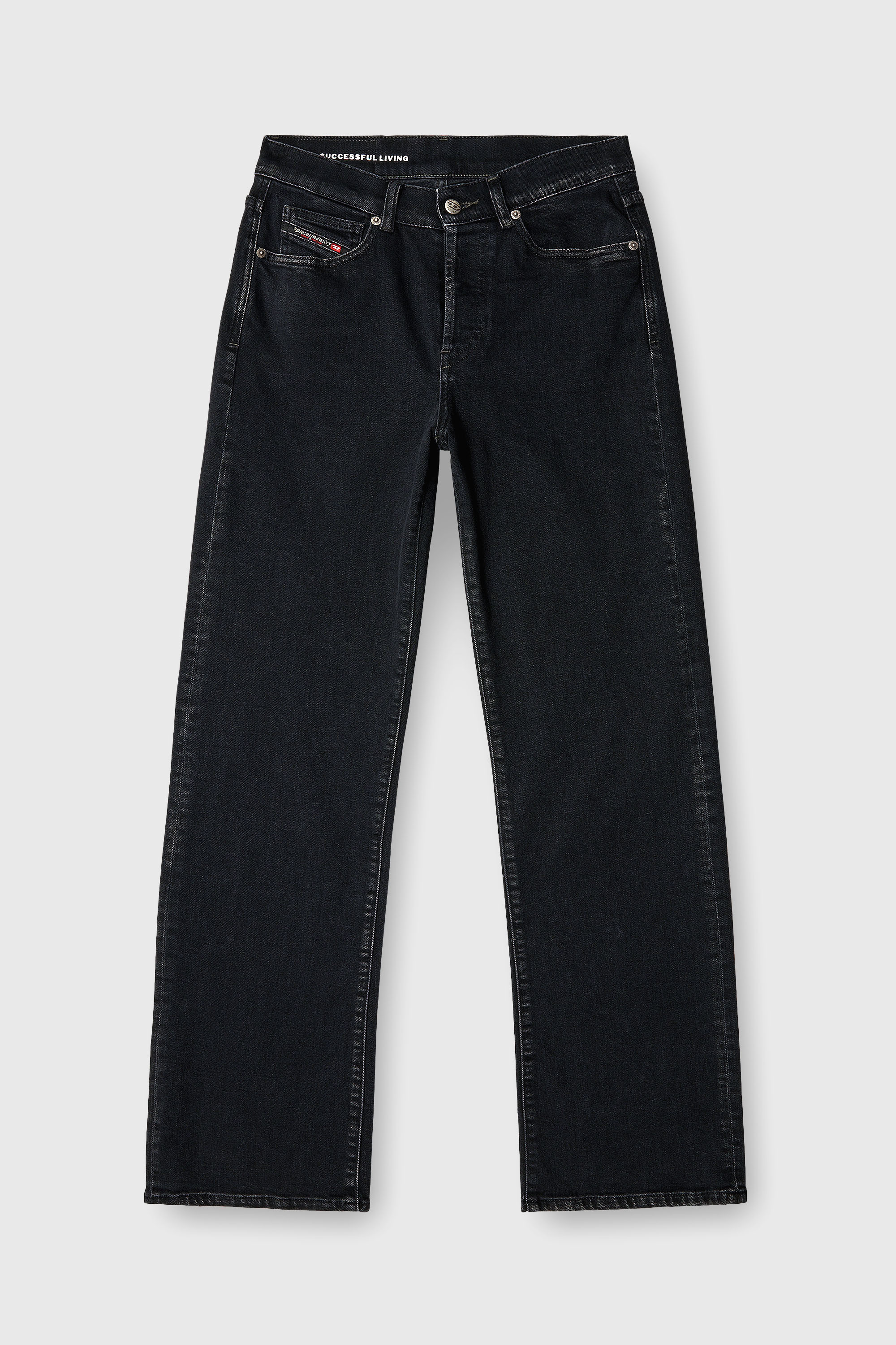 Diesel - Damen Regular Jeans 1971 D-Sent 09N89, Schwarz/Dunkelgrau - 2