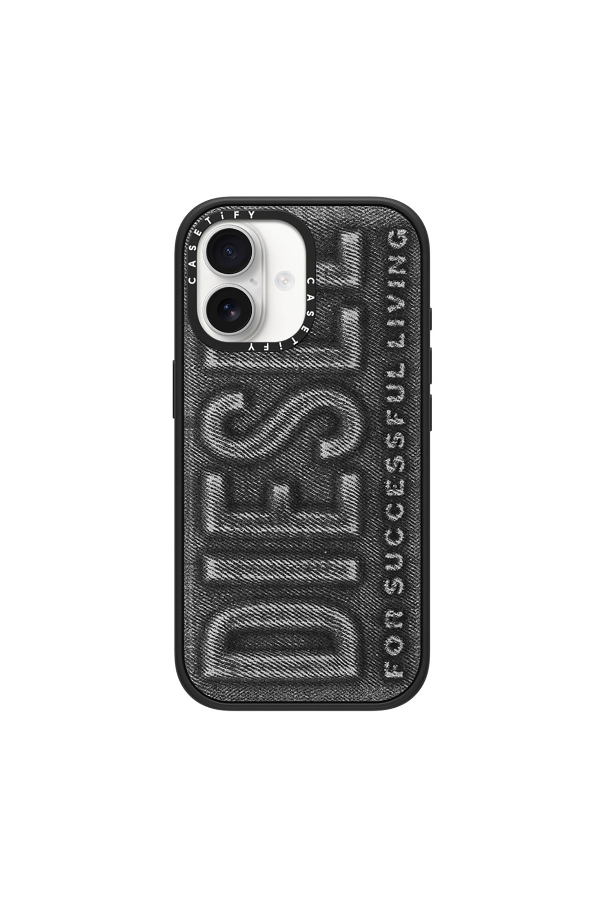 Diesel - 60559 MOULDED CASE, Unisex H&uuml;lle Biscotto impact f&uuml;r iPhone 17 in Schwarz - 1