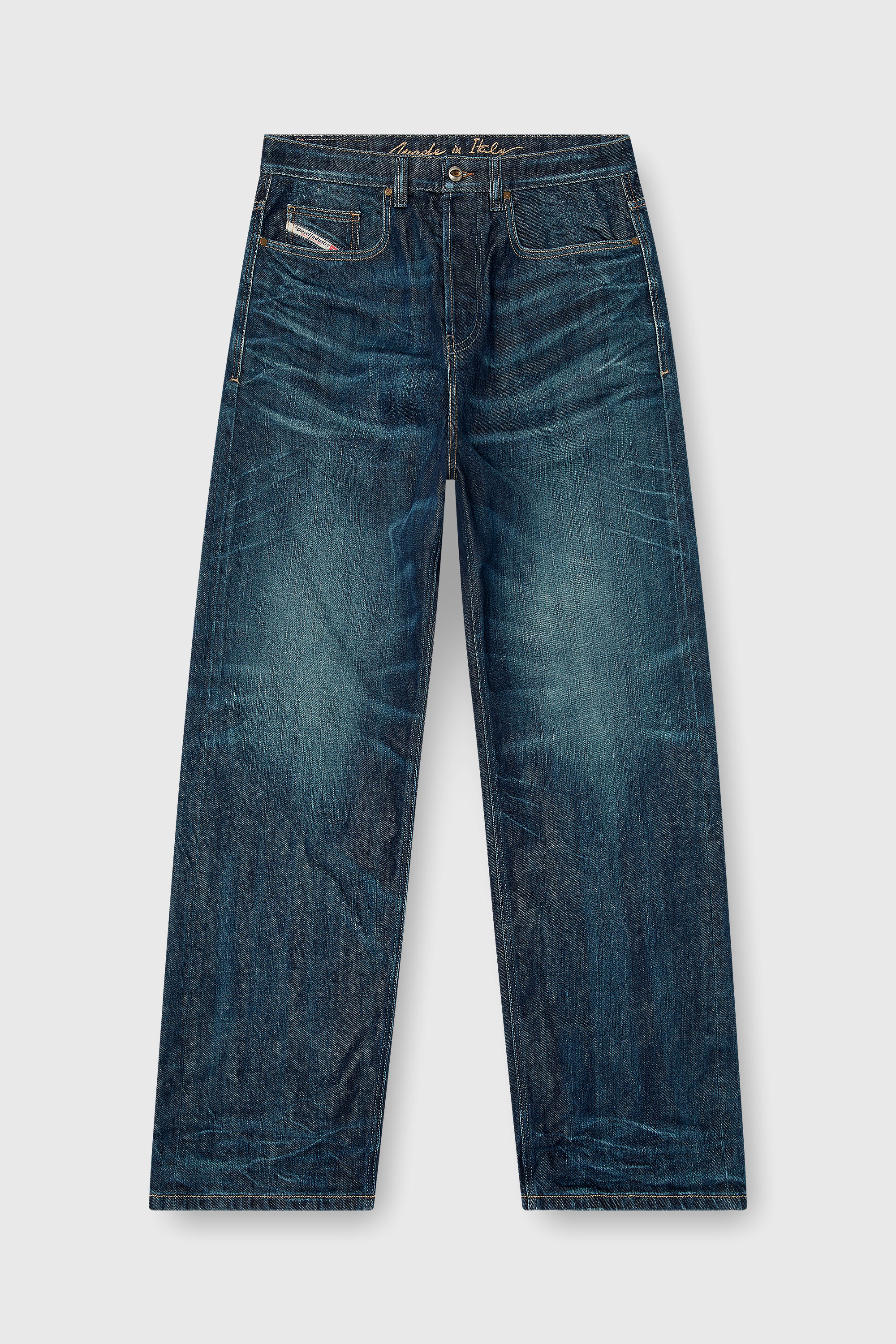 Diesel - Herren Relaxed Jeans 2001 D-Macro 09Q04, Dunkelblau - 6