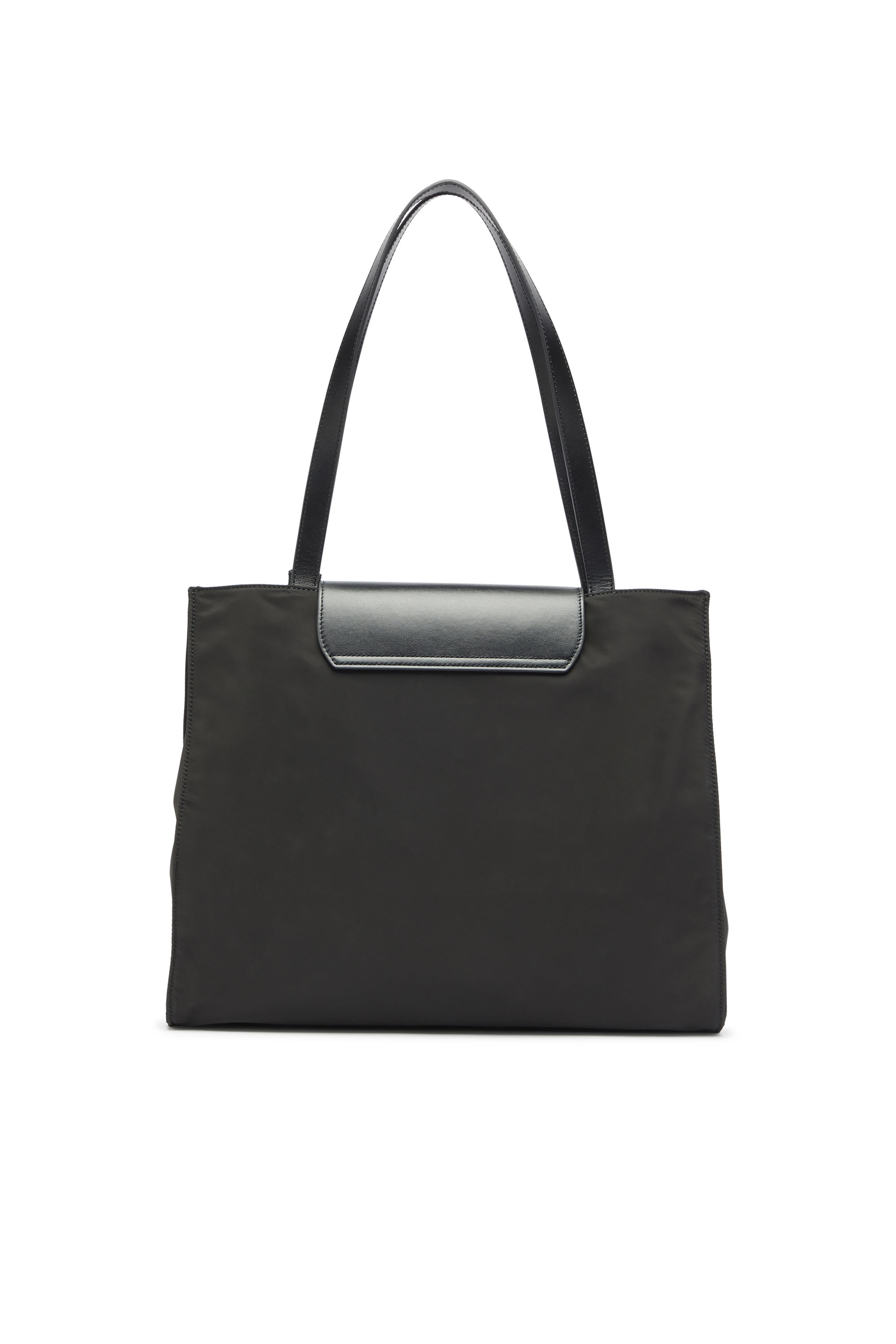 Diesel - 1DR TOTE E/W, Unisex 1DR - Einkaufstasche aus nylon mit lederklappe in null - 2