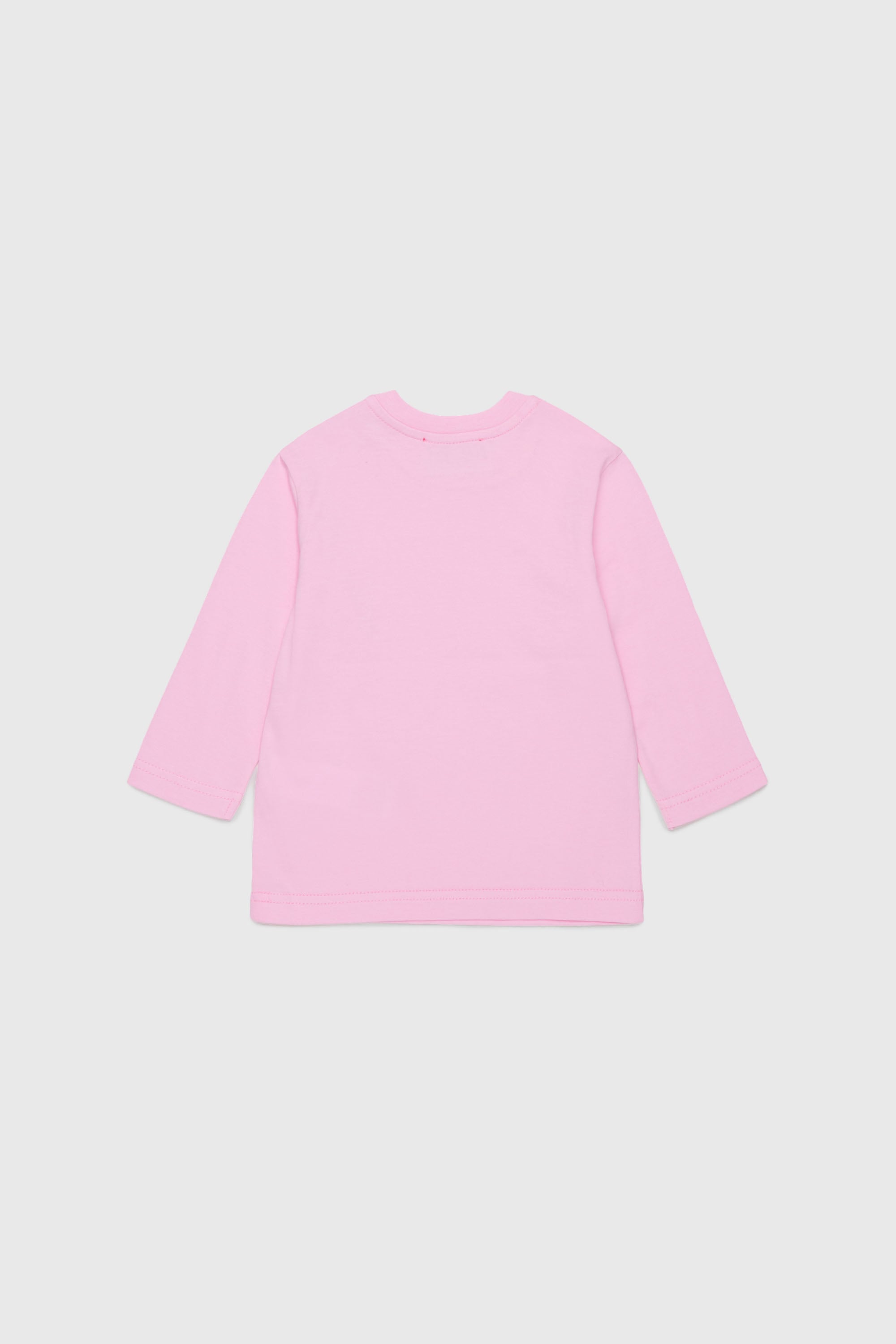 Diesel - TELMB, Herren T-Shirt aus Baumwolle mit Logo-Print in Rosa - 2