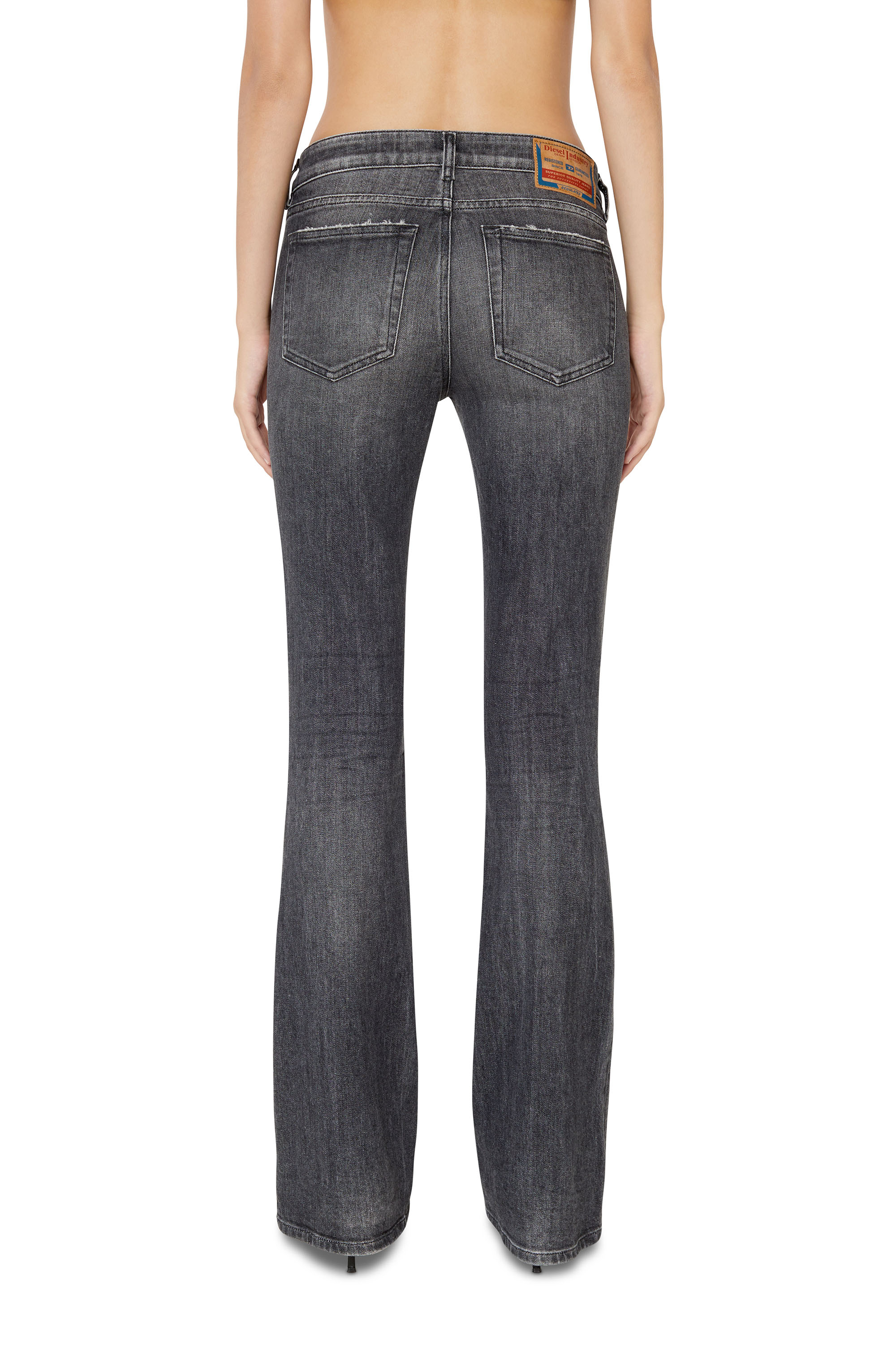 Rabatt 65 % Schwarz DAMEN Jeans Flared jeans Basisch Diesel Flared jeans 