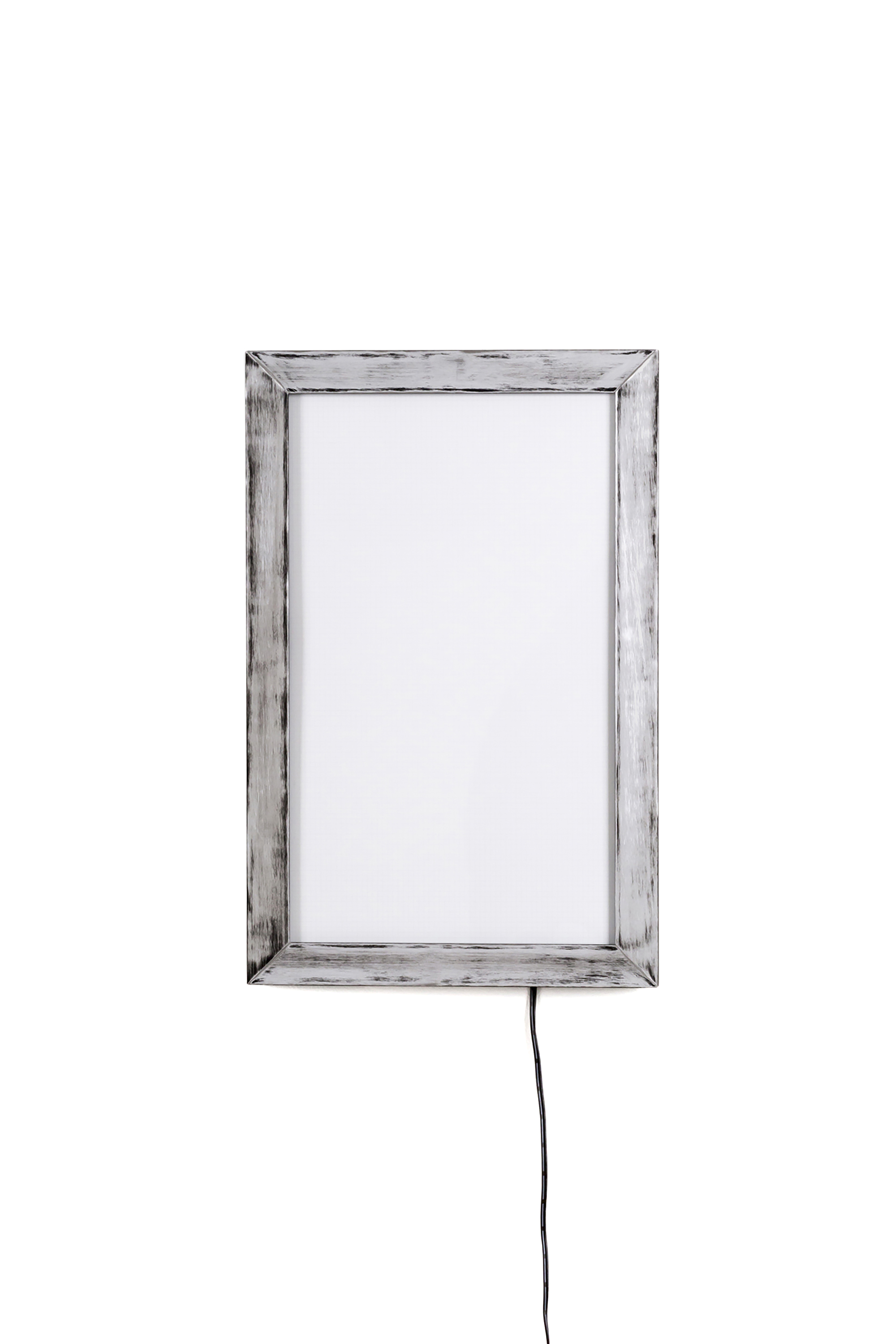 Diesel - 11000 FRAME IT!, Unisex Kleiner Rahmen mit LED-Hintergrundbeleuchtung in Silber - 1