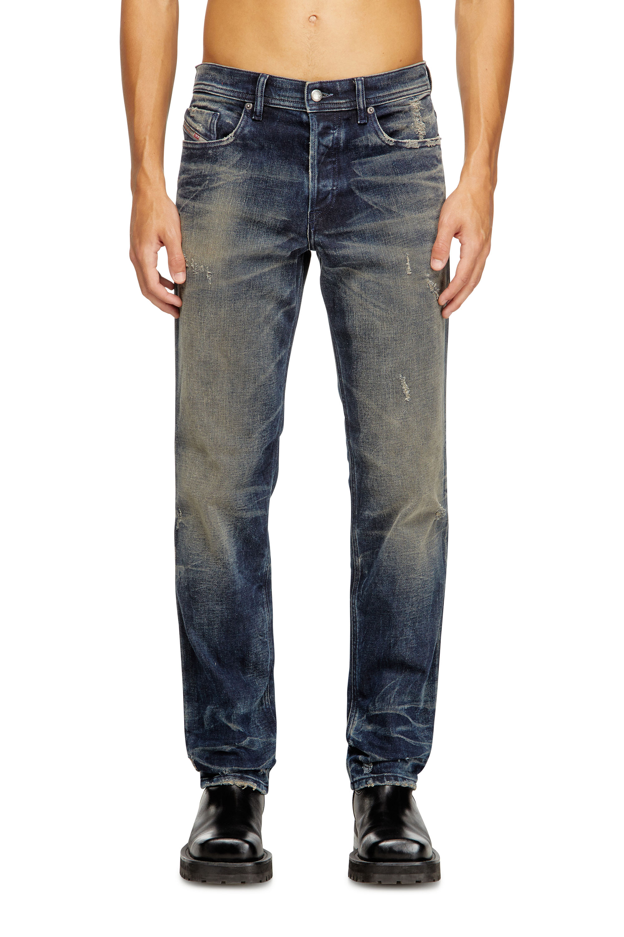 Diesel - Herren Regular Jeans 2023 D-Finitive 09M46, Dunkelblau - 3