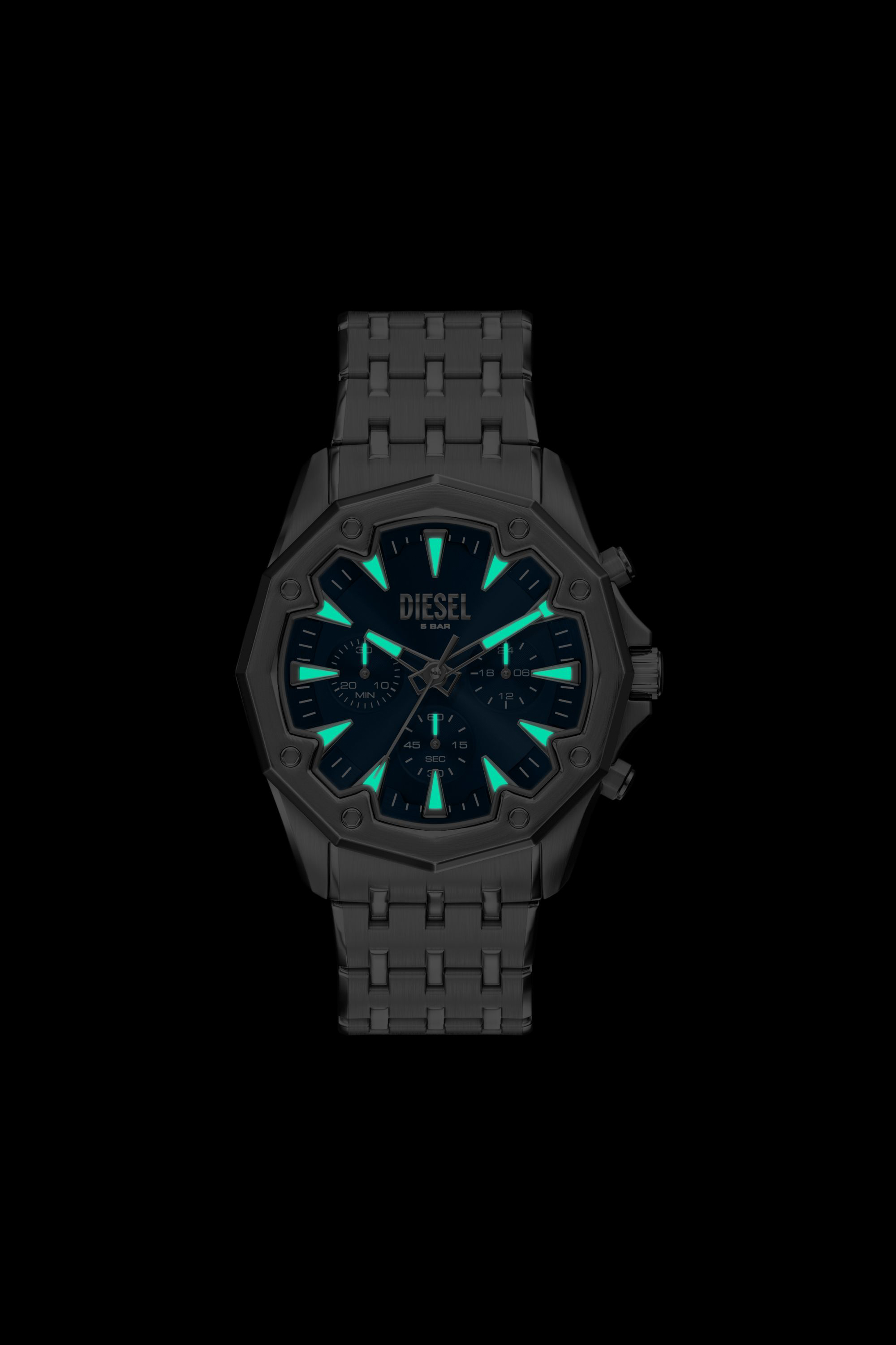 Diesel - DZ4706 WATCH, Herren Stinger Edelstahluhr in Silber - 6