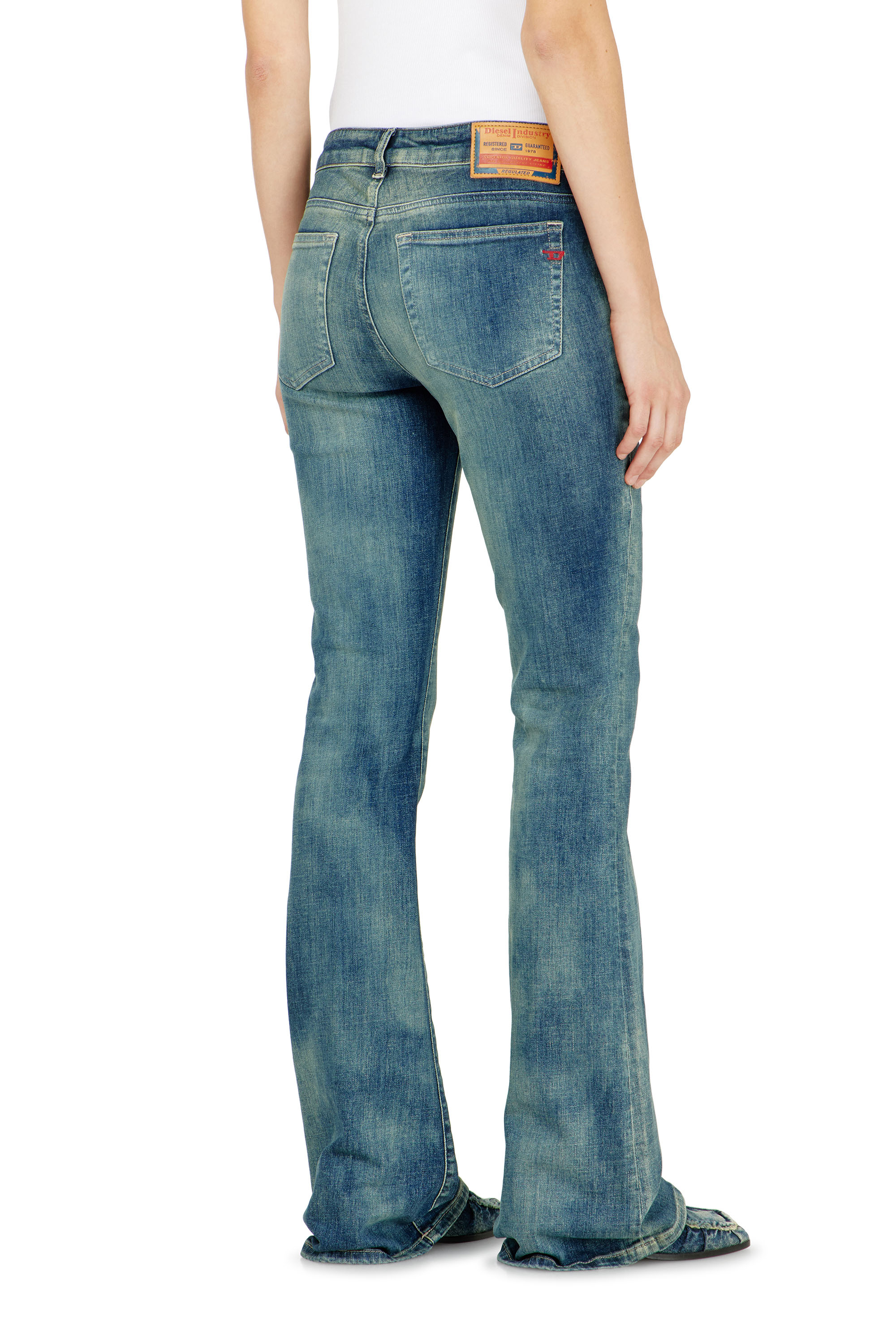 Diesel - Damen Bootcut Jeans 1969 D-Ebbey 09P41, Mittelblau - 5