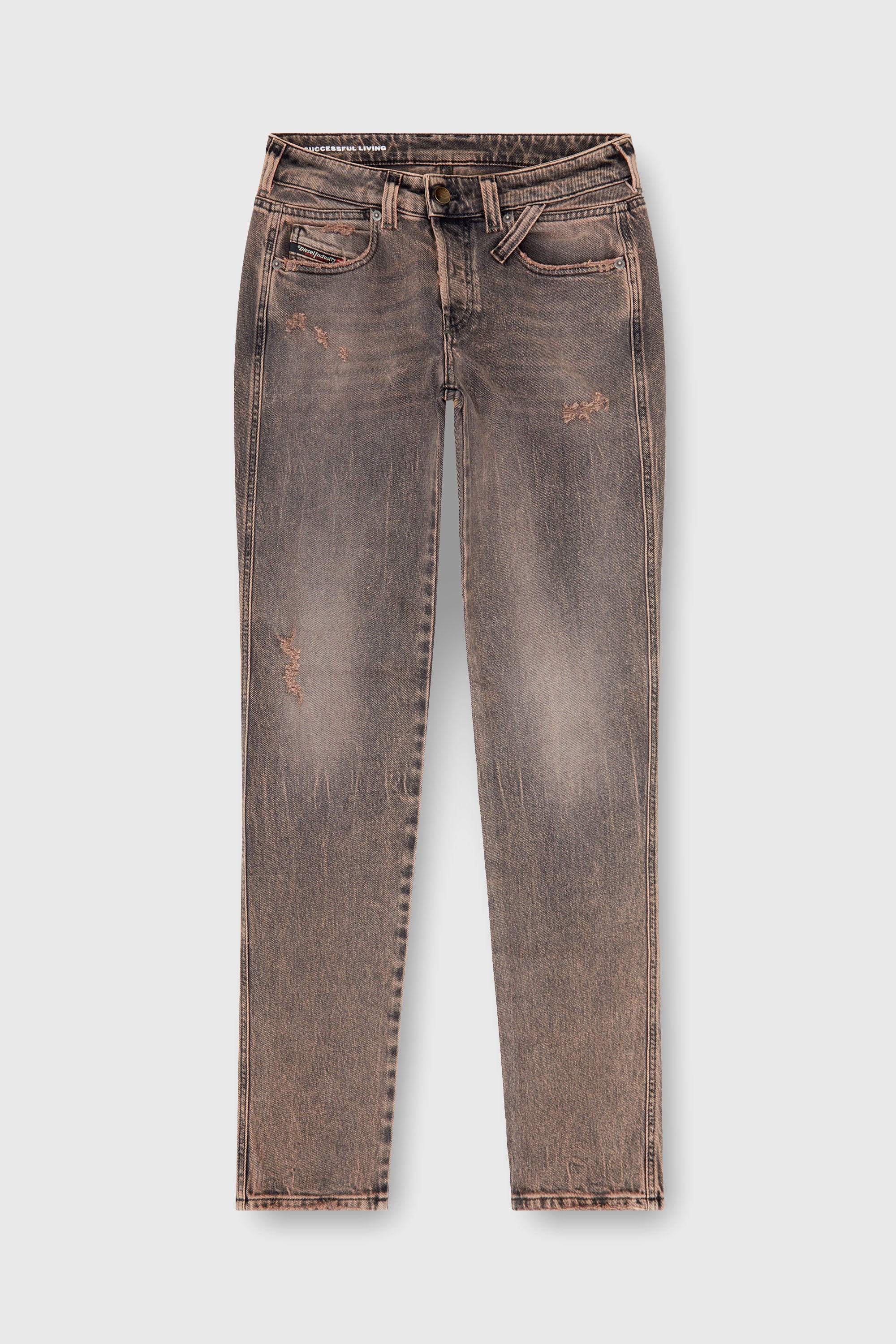 Diesel - Damen Slim Jeans 1992 D-Jiann 09P45, Rosa - 2