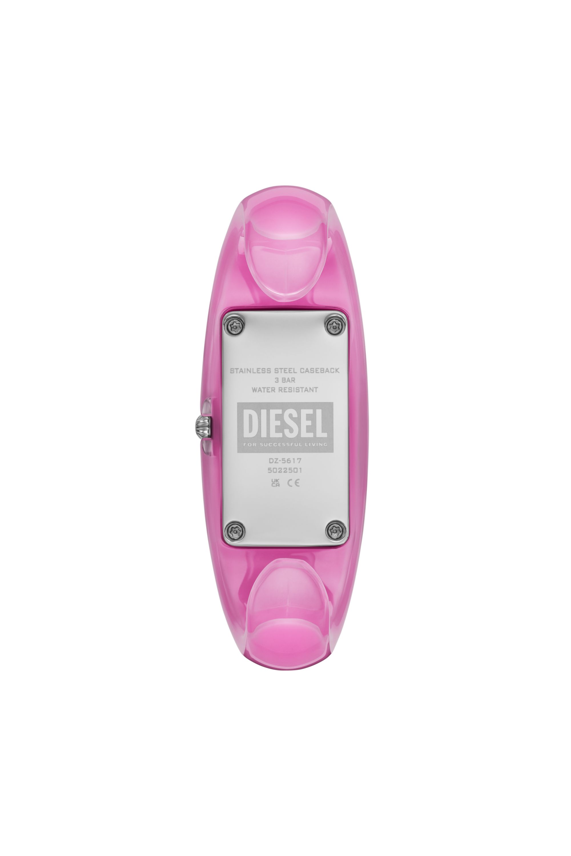 Diesel - DZ5617 WATCH, Damen Wonder-D nylon resin watch in Rosa - 2