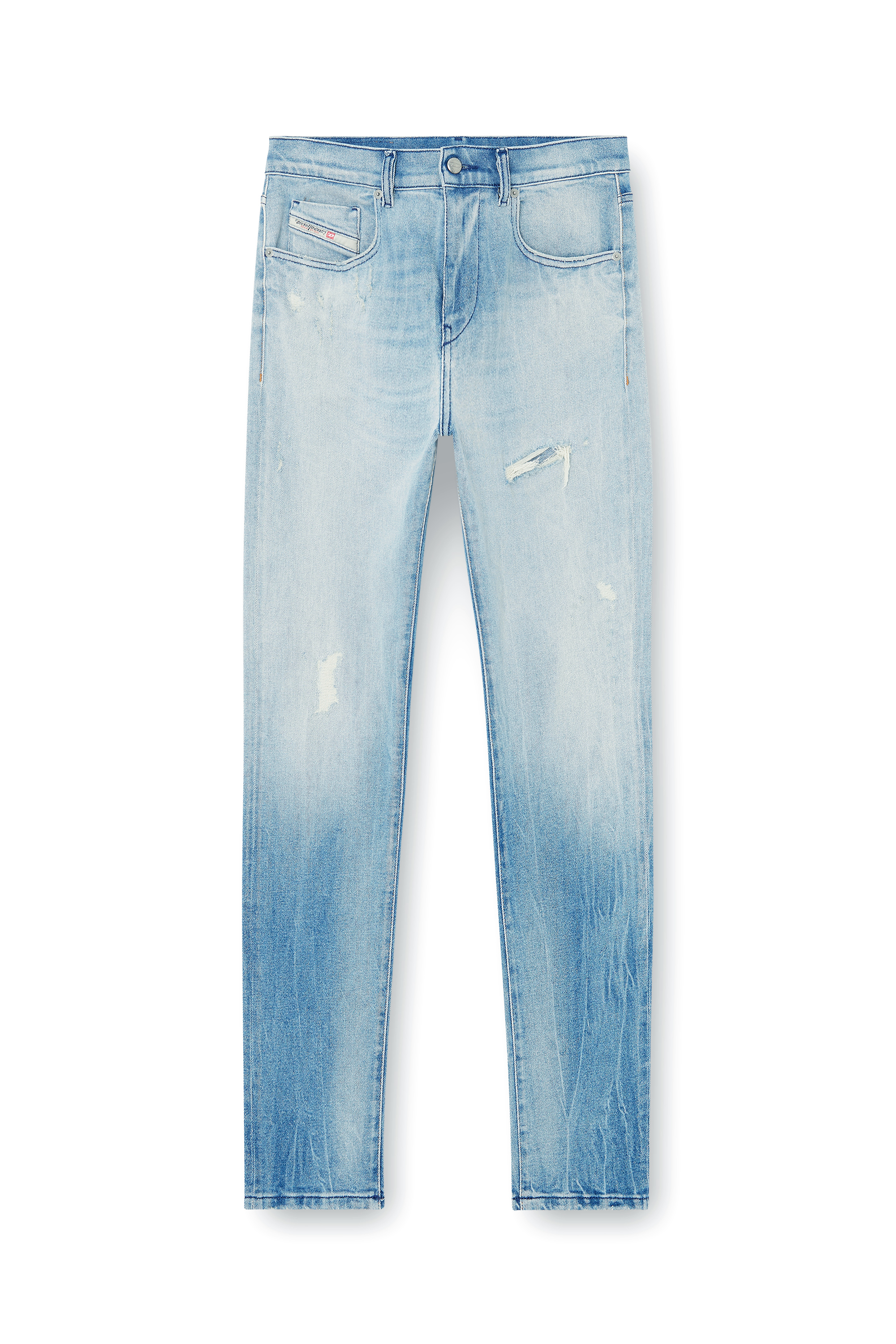 Diesel - Herren Slim Jeans 2019 D-Strukt 09N38, Hellblau - 4