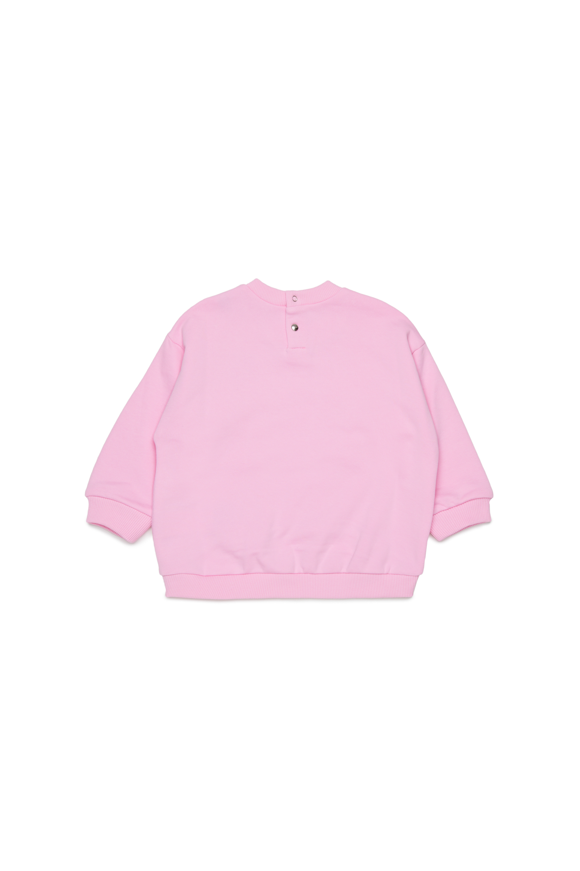 Diesel - SROSEB, Damen Sweatshirt aus Baumwolle mit Rosenprint in Rosa - 2