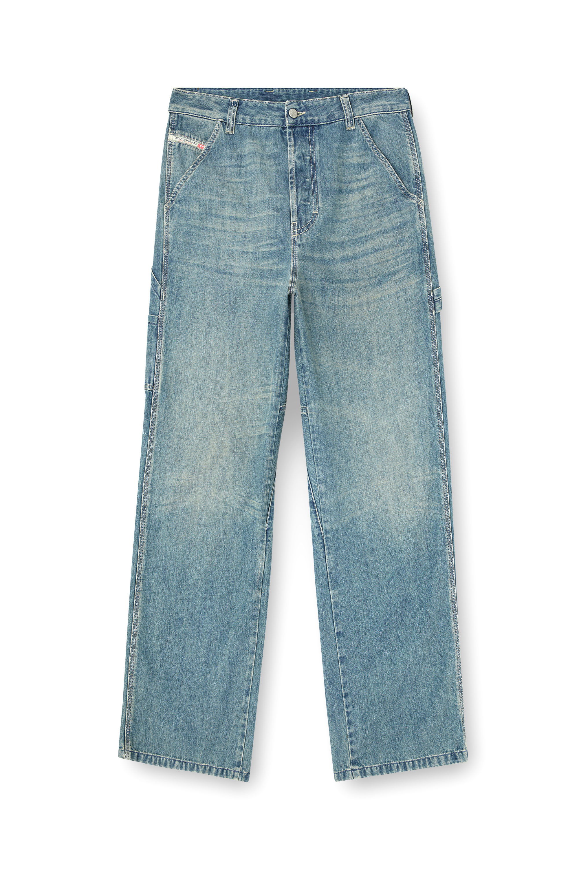 Diesel - Herren Relaxed Jeans D-Livery 068SK, Hellblau - 3