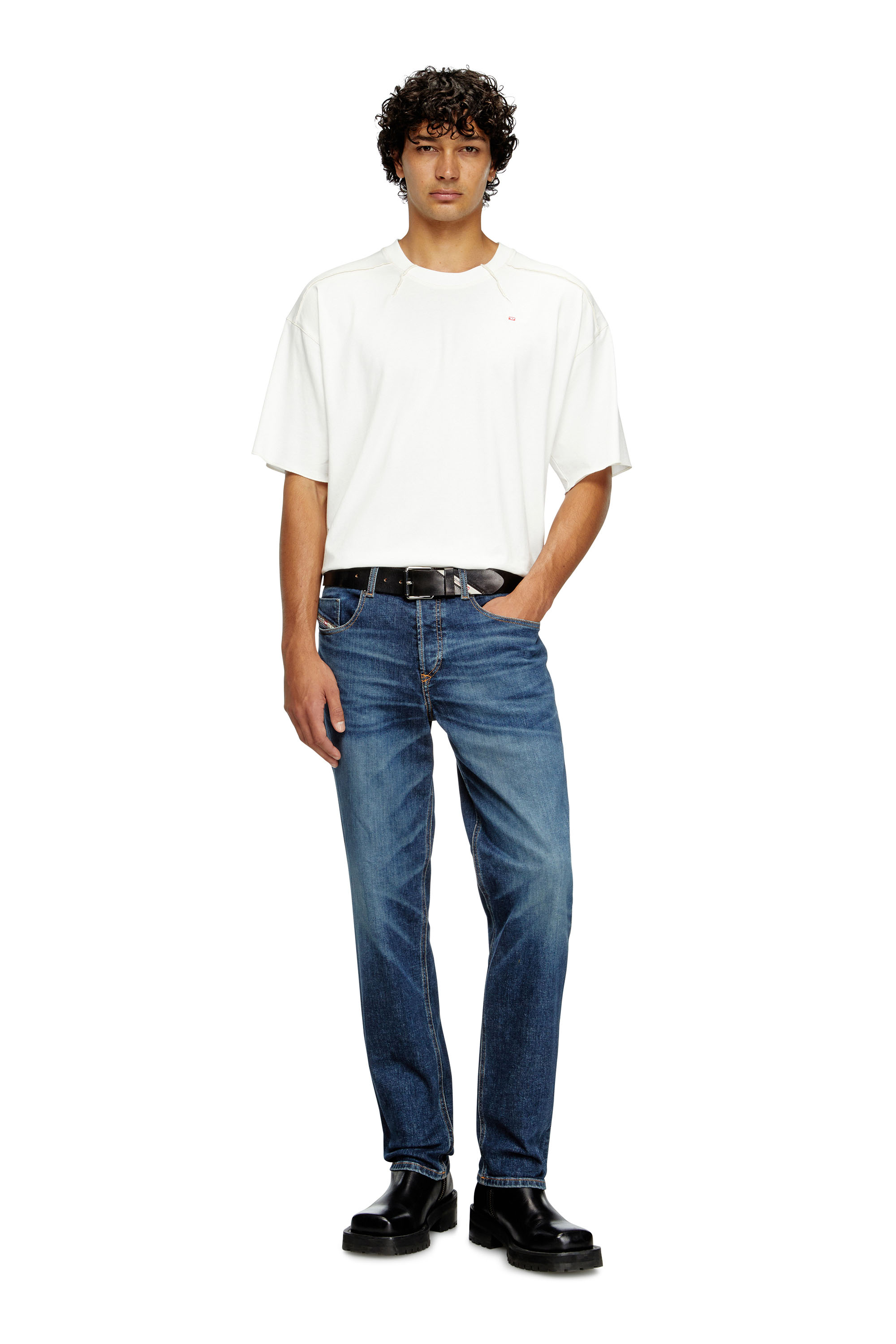 Diesel - Herren Regular Jeans 2023 D-Finitive 09J47, Dunkelblau - 2