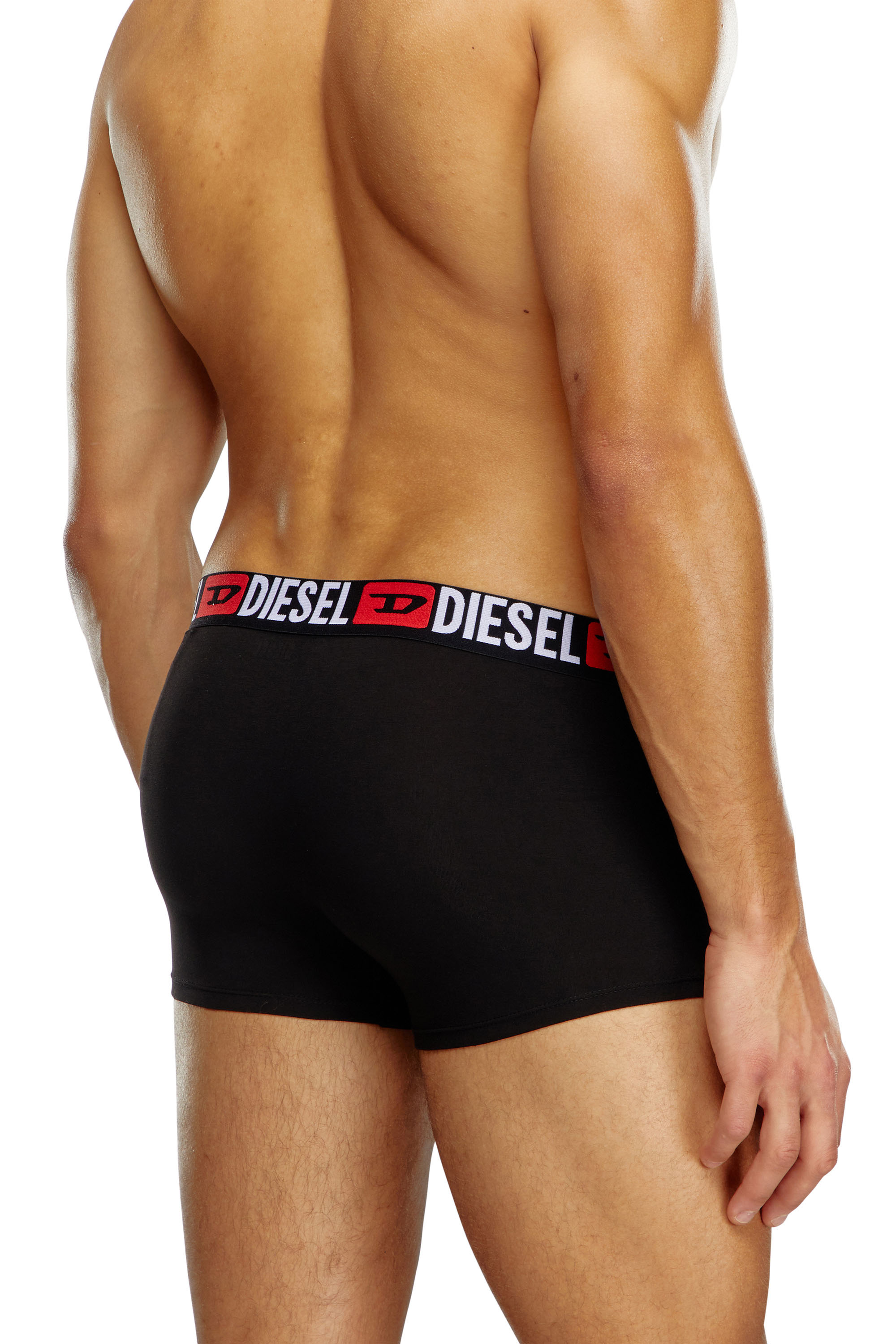 Diesel - UMBX-DAMIENTHREEPACK, Herren Retropants im Dreierpack mit umlaufendem Logo am Bund in Schwarz - 4