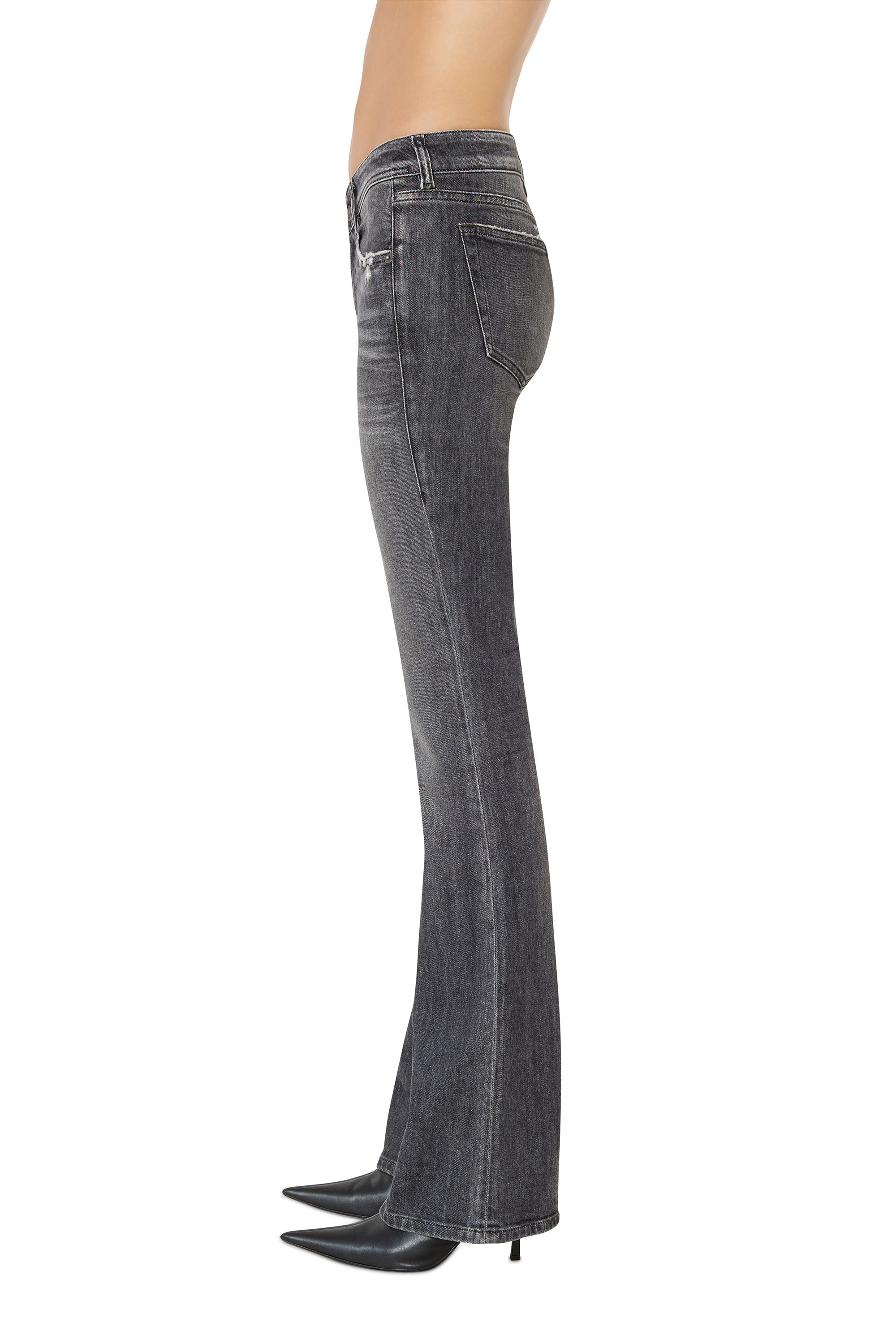 Damen Bekleidung Jeans Röhrenjeans DIESEL Denim Andere materialien jeans in Schwarz 