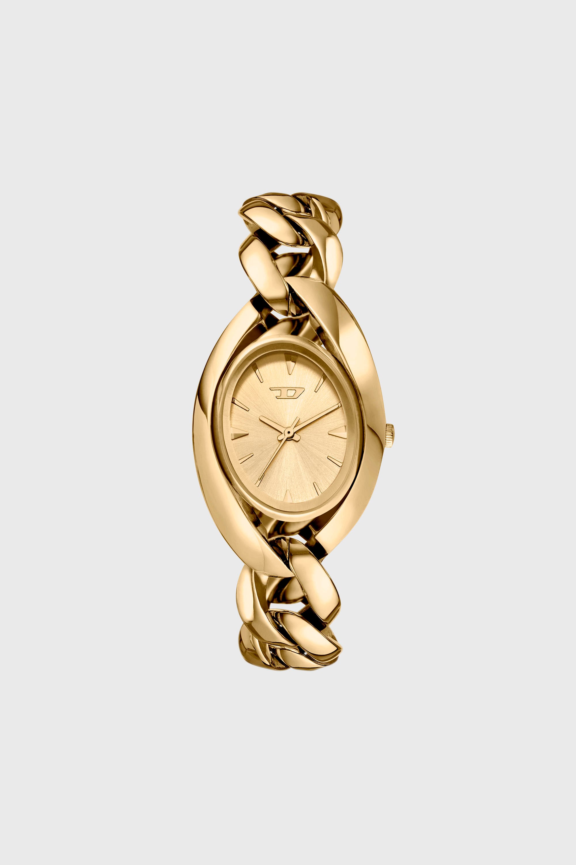 Vani-D Uhr aus Edelstahl in Goldoptik