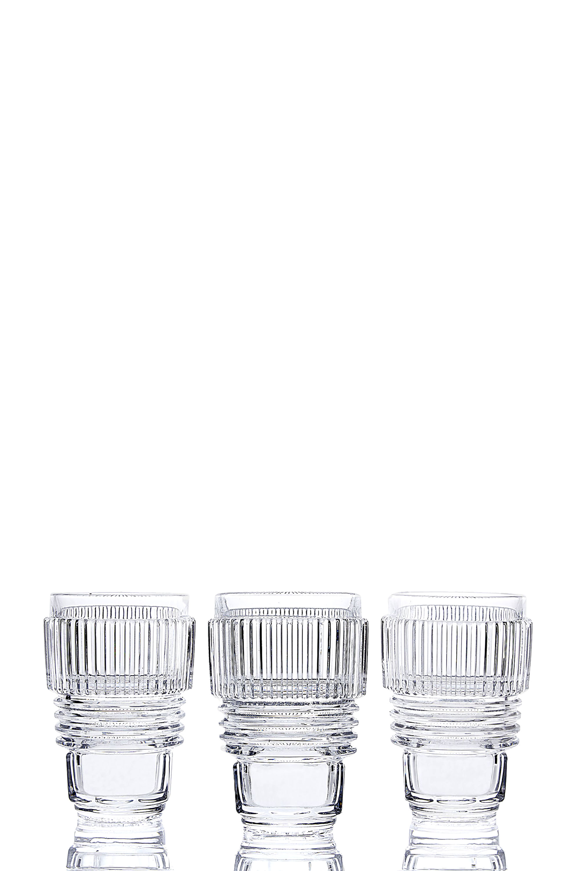 Diesel - MACHINE COLLECTION, Unisex Große Gläser im Dreierpack in Generisch - 1