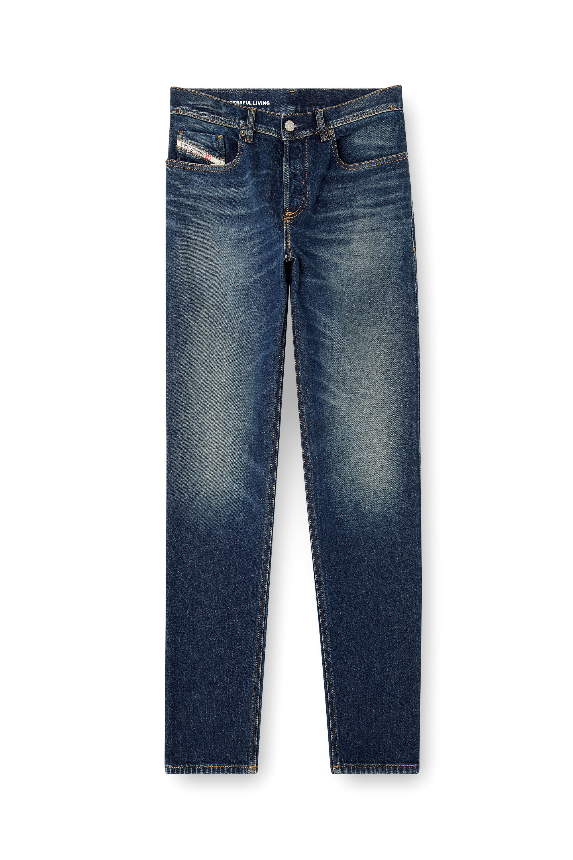 Diesel - Herren Regular Jeans 2023 D-Finitive 09M10, Dunkelblau - 3