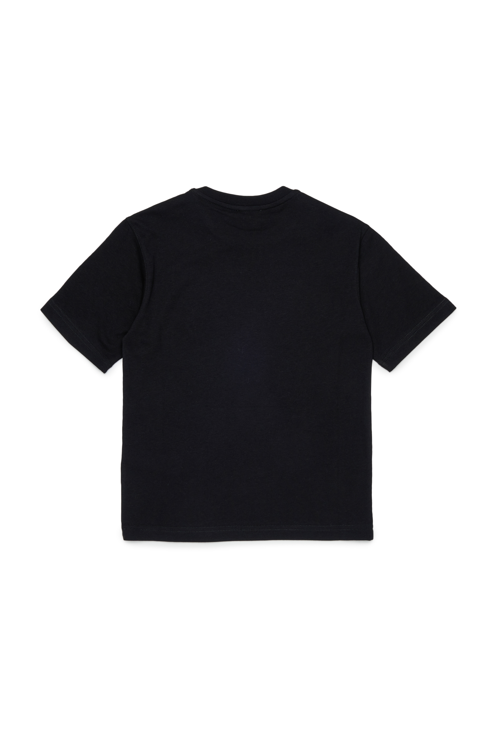 Diesel - TFOR OVER, Herren Baumwoll-T-Shirt mit photo print in Schwarz - 2
