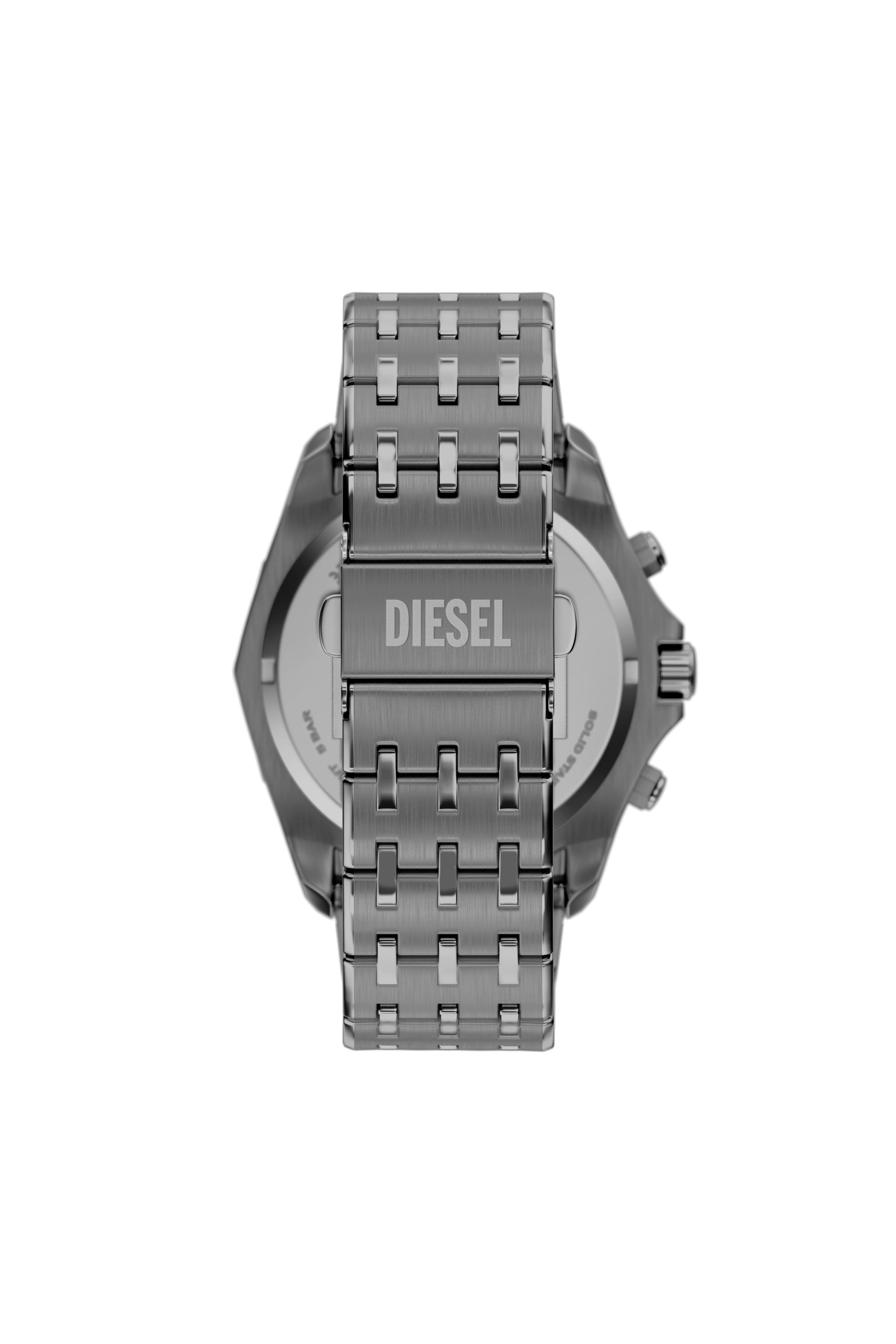 Diesel - DZ4708 WATCH, Herren Stinger Uhr aus Edelstahl in Gunmetal in Grau - 2