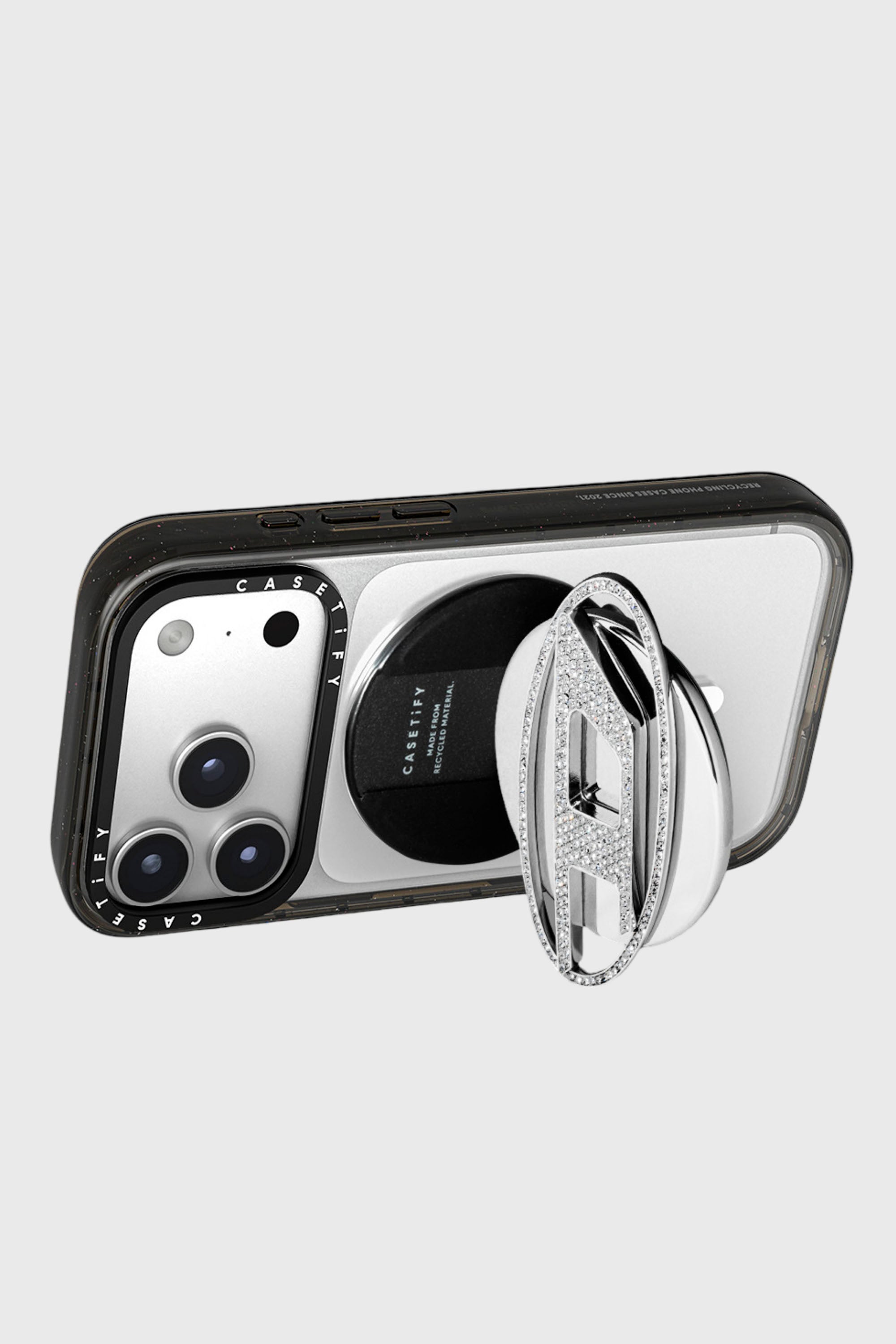 Diesel - 60604 GRIP STAND GRIP STAND, Unisex Oval D Grip & Stand in Silber - 3