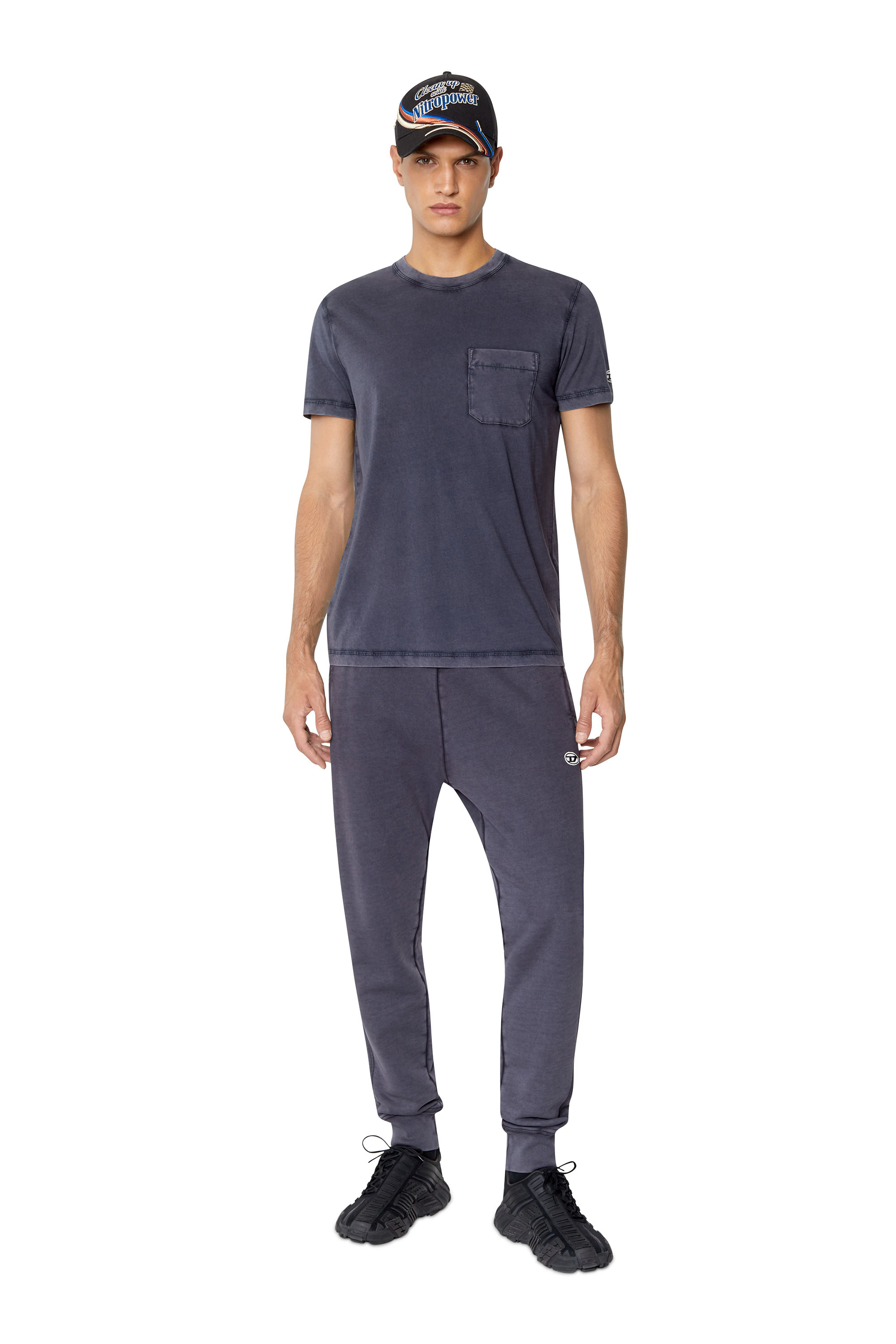 Diesel - T-WORKY-DOV-PE, Dunkelblau - Image 2
