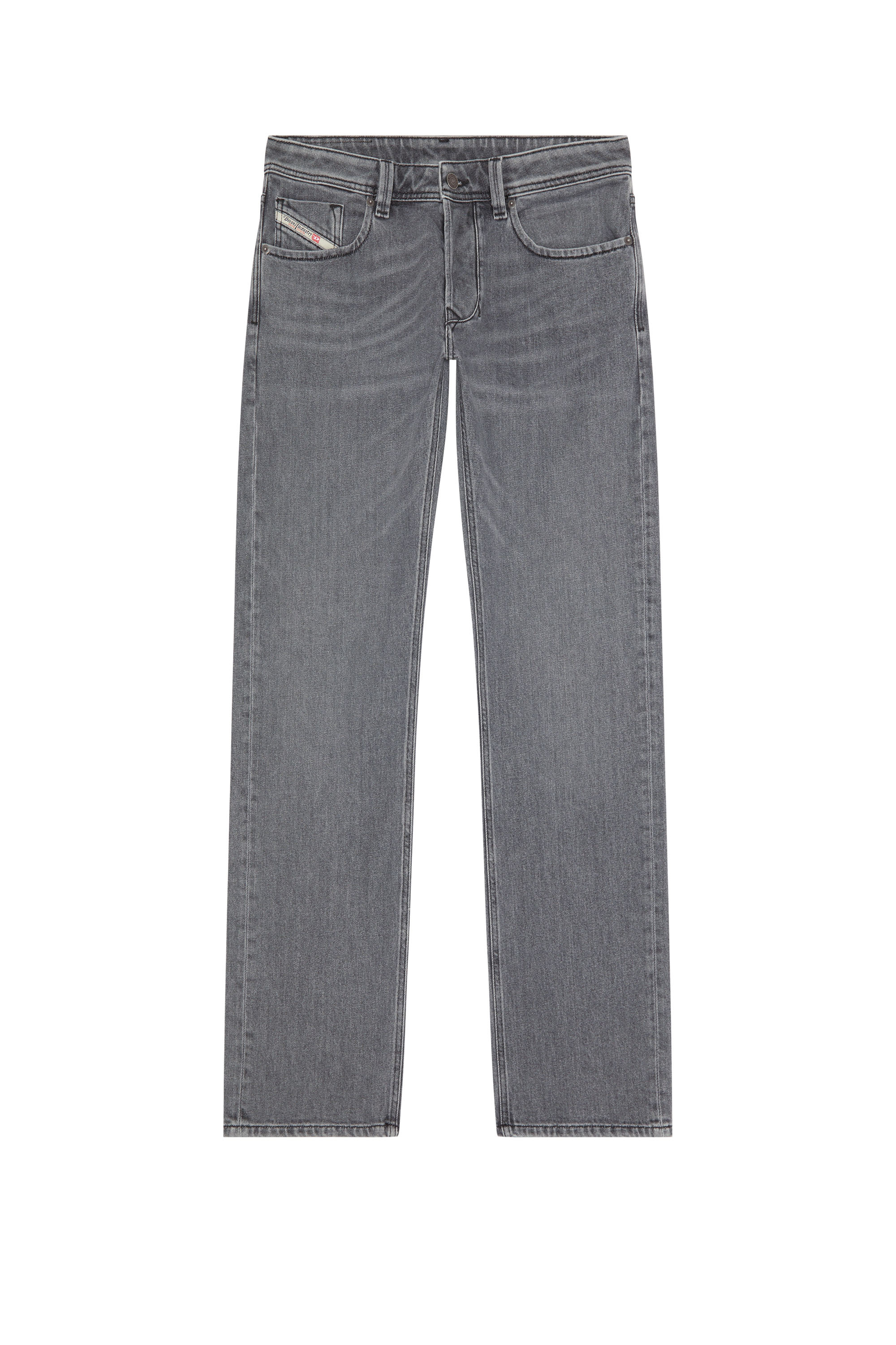Diesel - Straight Jeans 1985 Larkee 09F83, Schwarz/Dunkelgrau - Image 5