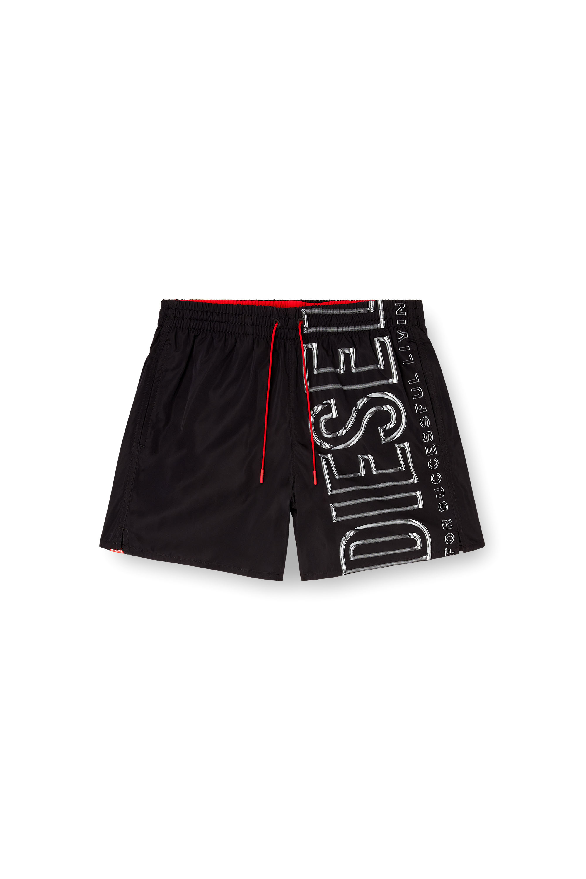Diesel - SOCCER-41-D-CORE, Herren Badeshorts mit übergroßem Logoprint in null - 3