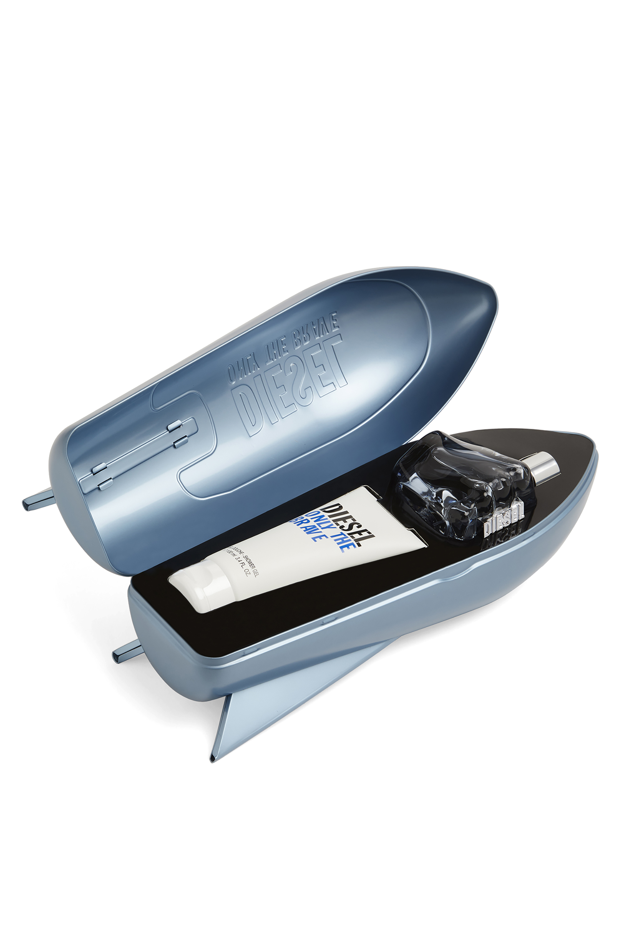 Diesel - ONLY THE BRAVE 75ML PREMIUM GIFT SET, Herren ONLY THE BRAVE-Geschenkset in Blau - 2