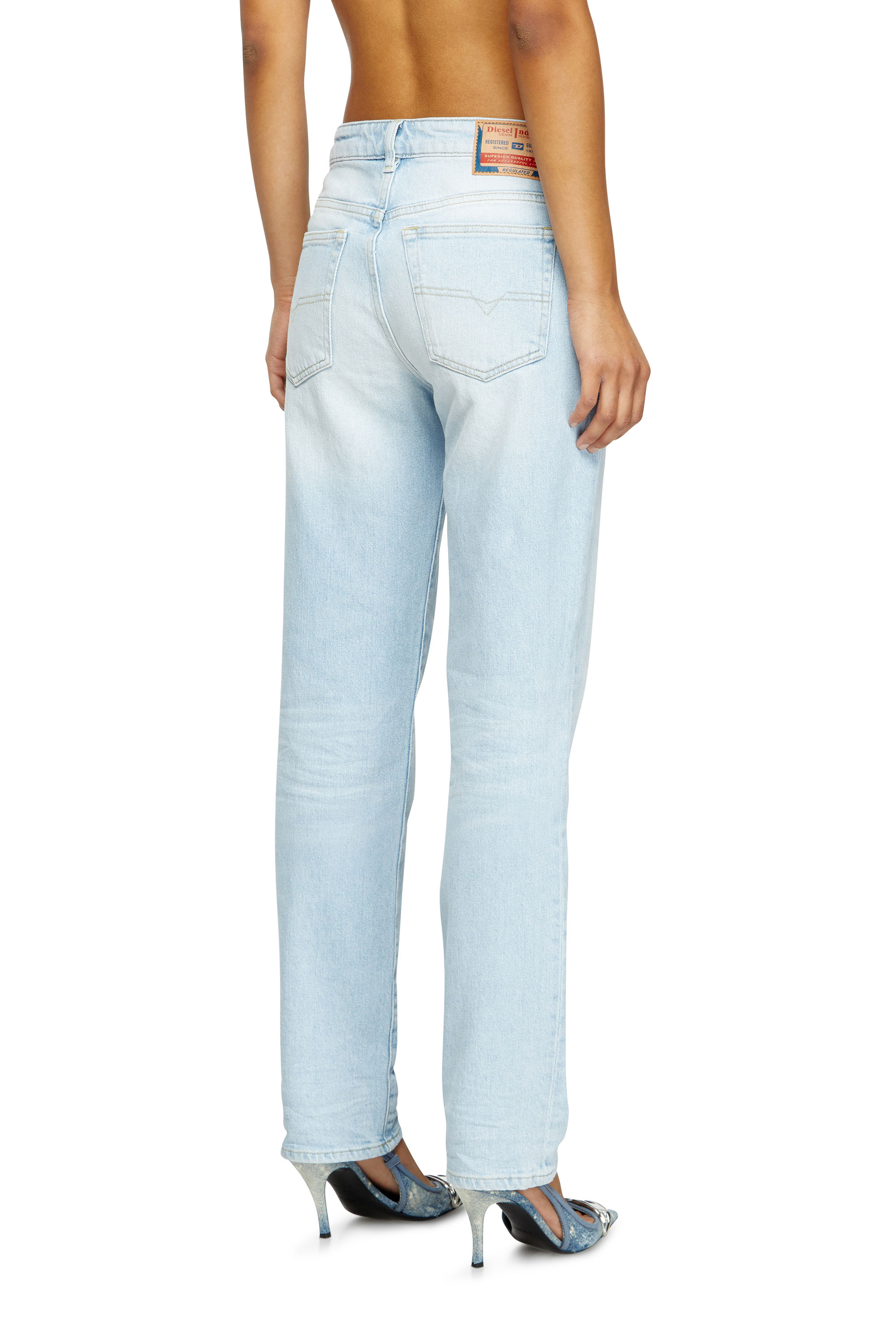 Diesel - Damen Regular Jeans 1989 D-Mine 09M11, Hellblau - 4