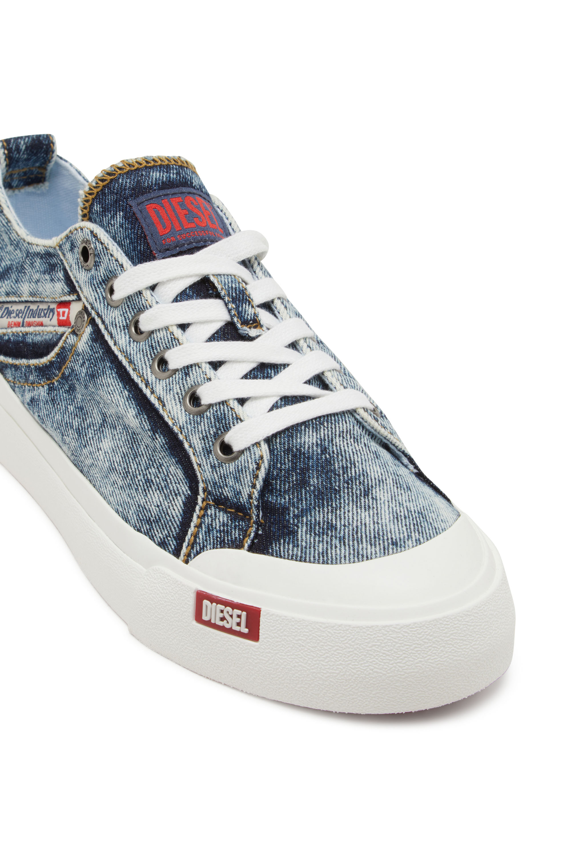 Diesel - S-ATHOS NMD LOW, Herren S-Athos-Sneakers aus Denim mit Taschendetail in Blau - 5