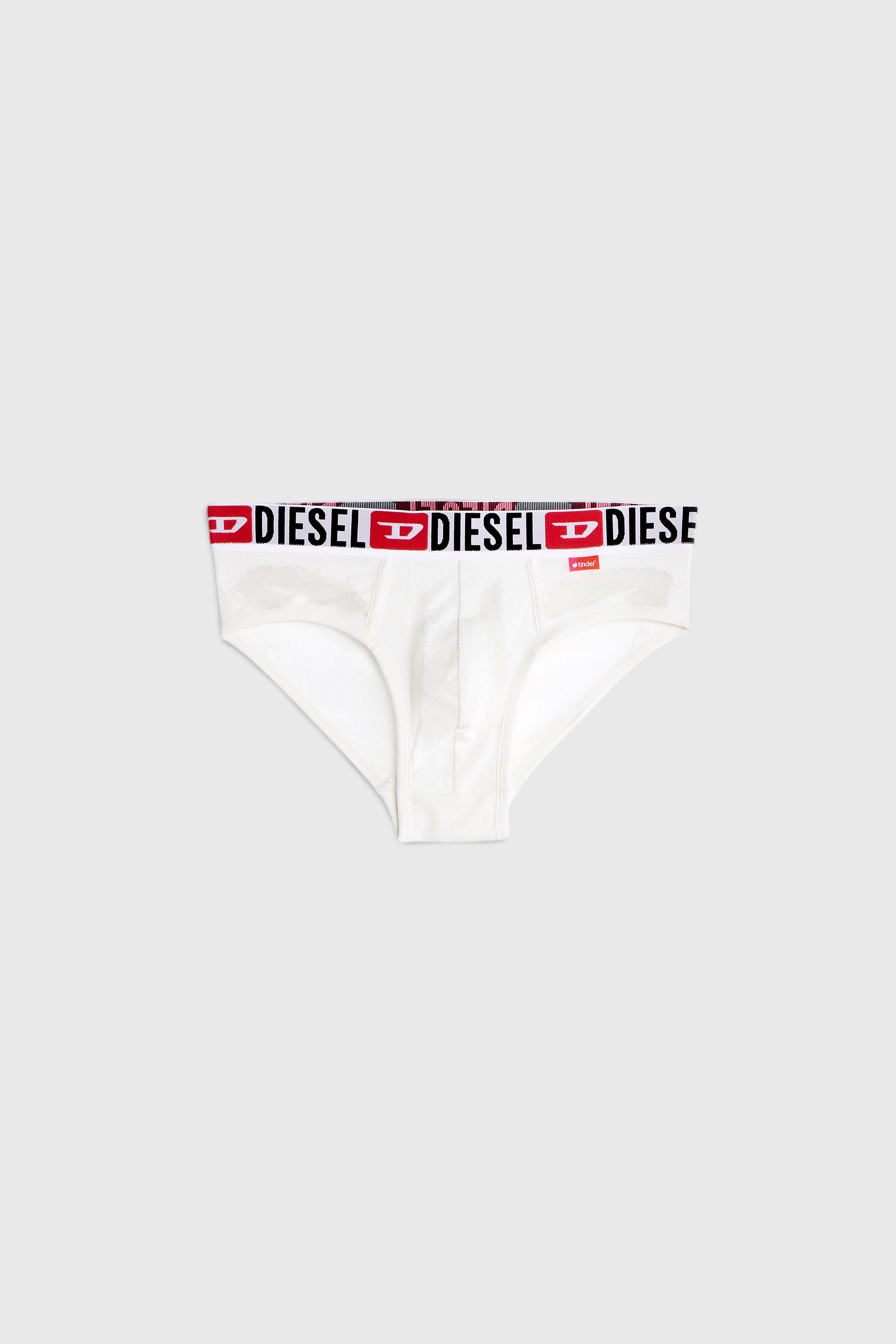 Diesel - PR-ANDRE, Herren Slips mit transparentem devor&eacute;-Effekt in Wei&szlig; - 2