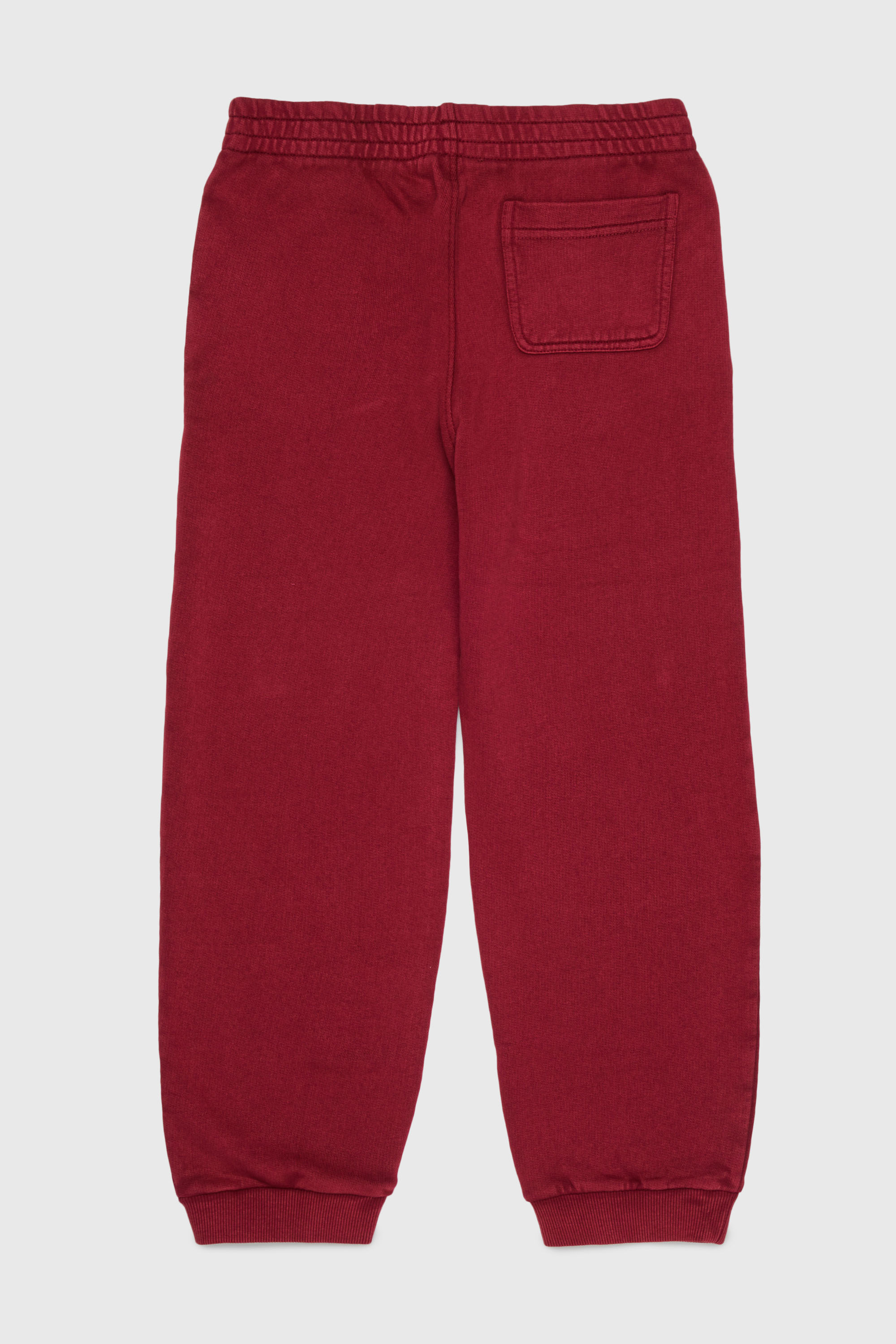 Diesel - PTISEL, Herren Sweatpants aus Baumwolle mit Logo-Print in Rot - 2