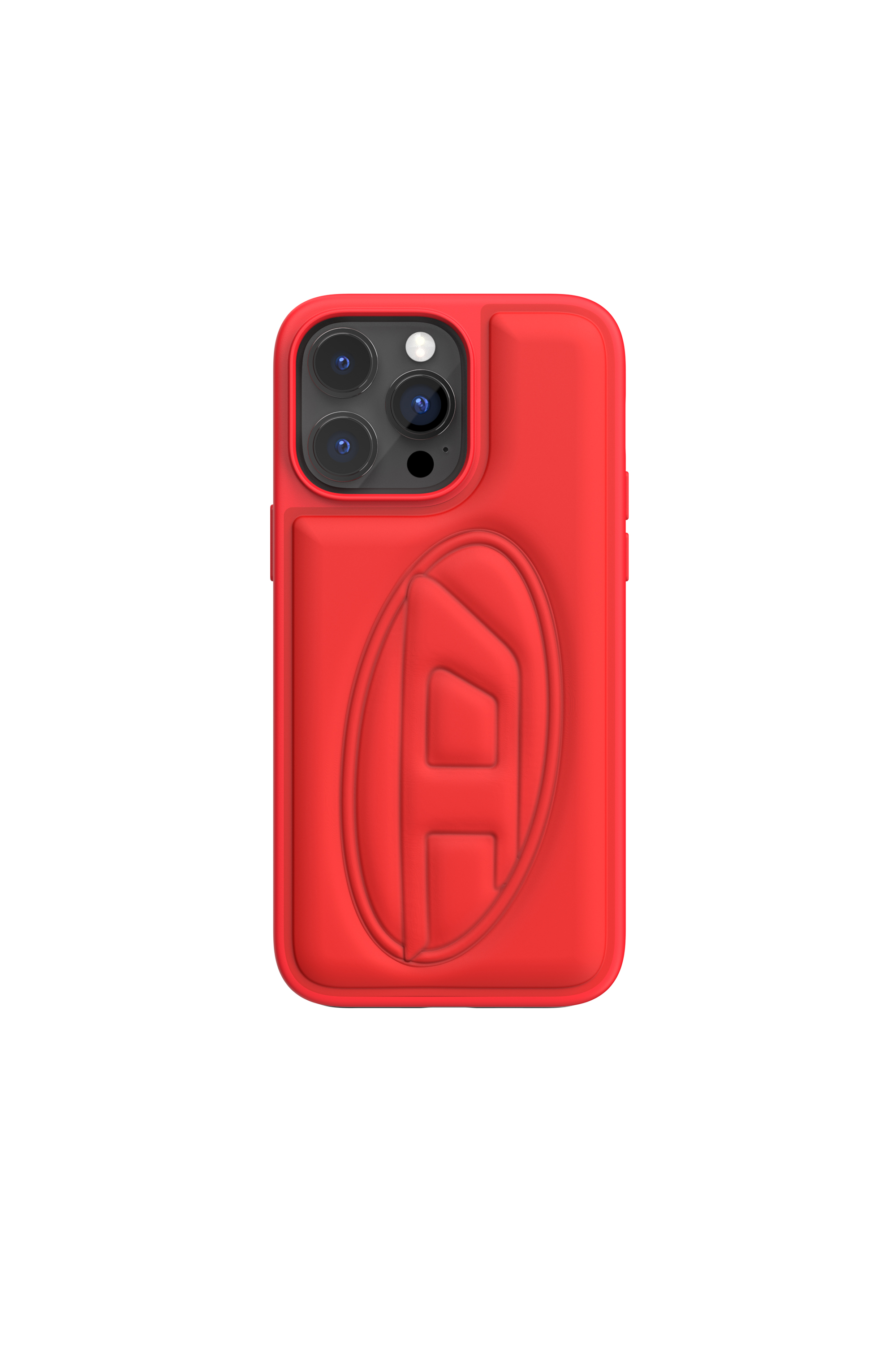 Diesel - 50267 MOULDED CASE, Unisex Handycase oval D für iPhone 14 Pro Max in Rot - 2