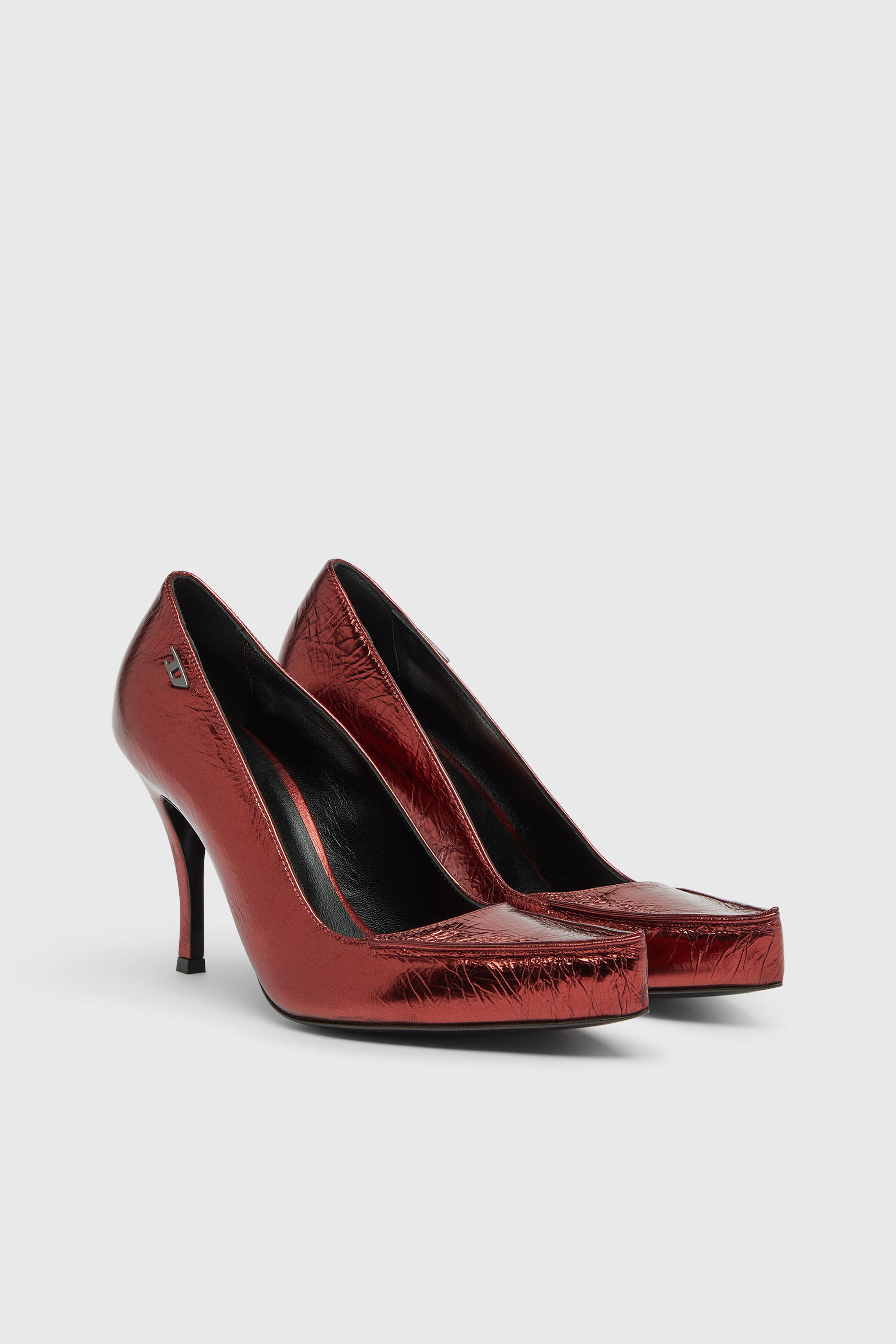 Diesel - D-LUCETTE-90-PUMP D, Damen D-Lucette-Pumps aus Spiegelleder in null - 2