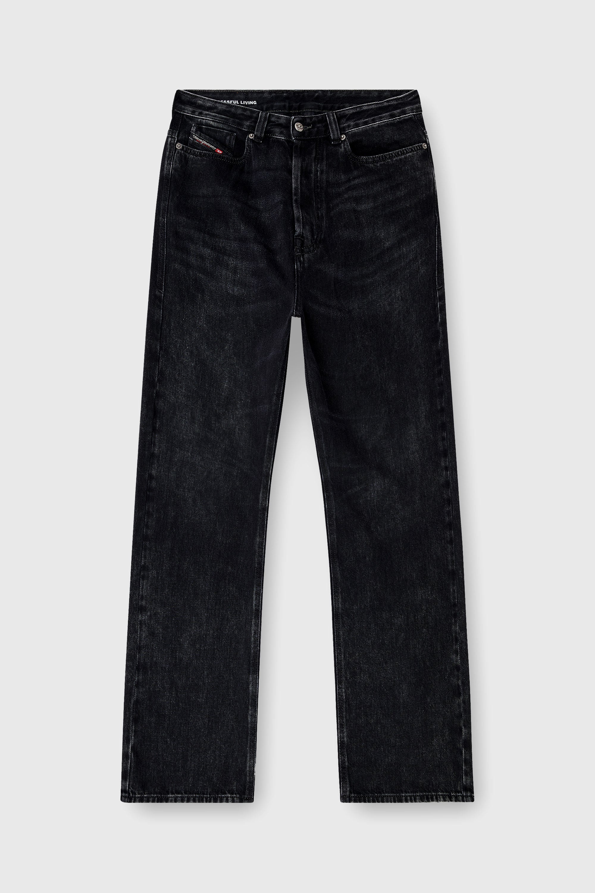 Diesel - Herren Relaxed Jeans 1980 D-Eeper 09P09, Schwarz/Dunkelgrau - 2
