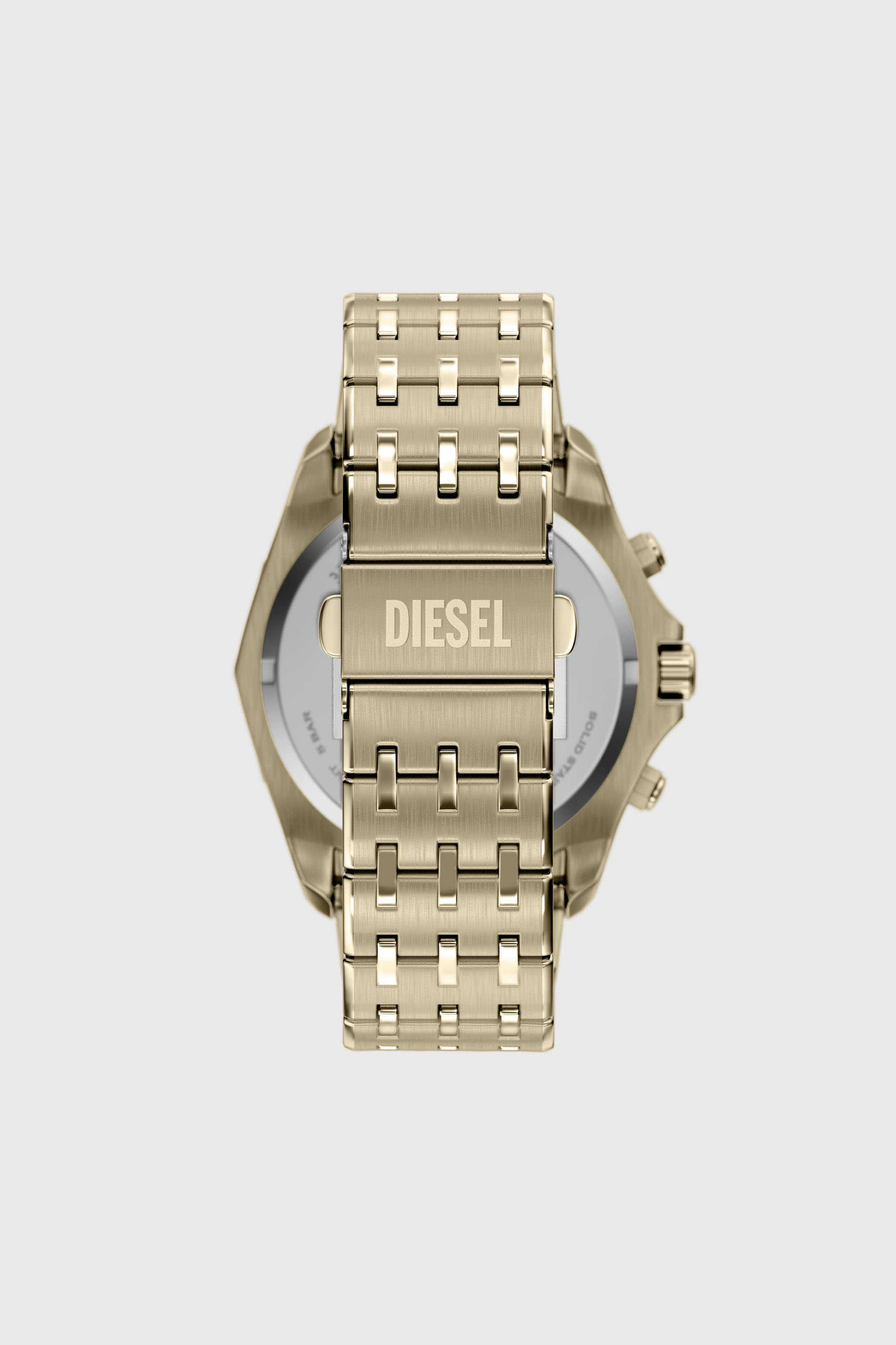 Diesel - DZ4707 WATCH, Herren Stinger Uhr aus goldfarbenem Edelstahl in Gold - 2