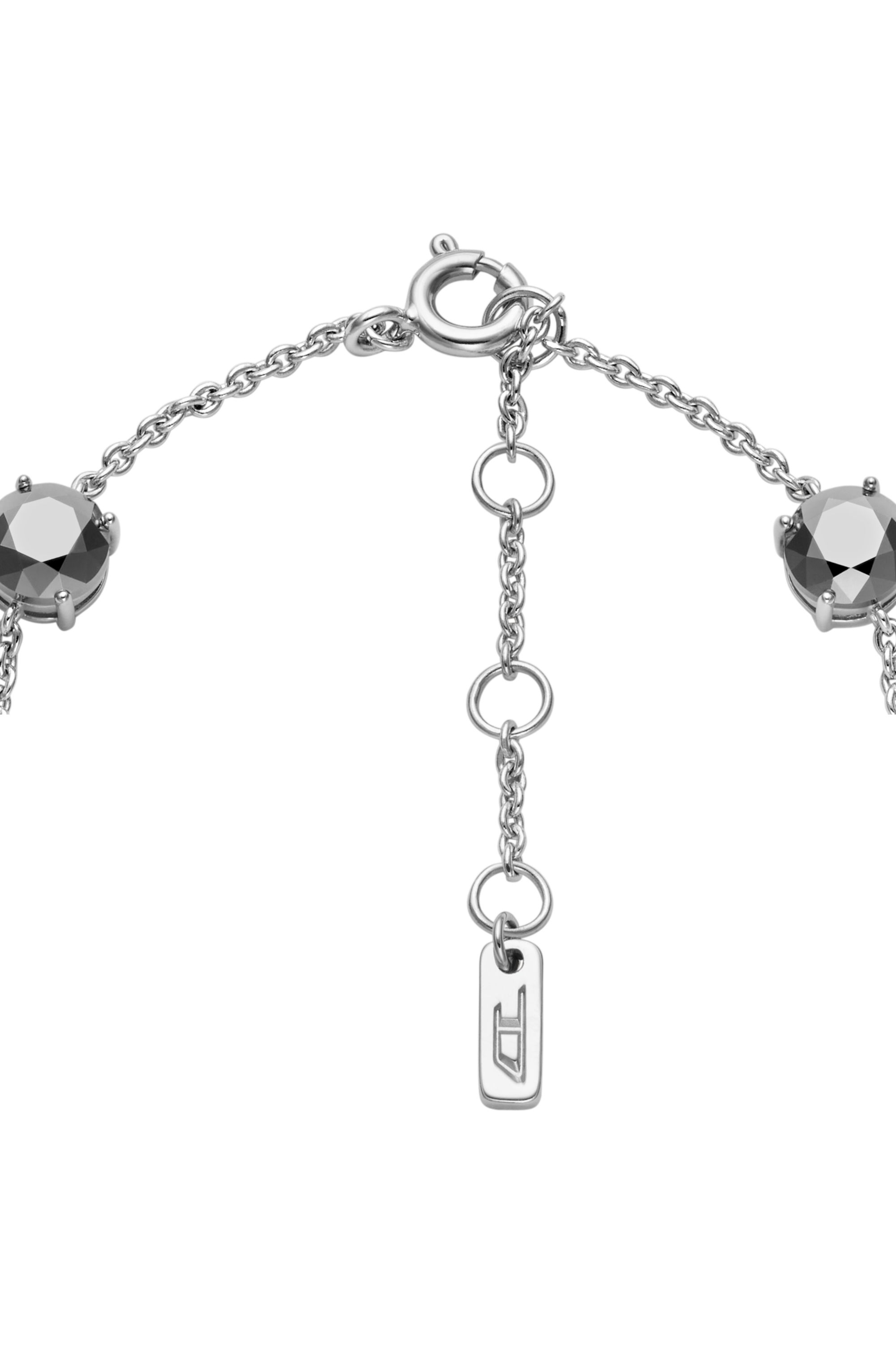 Diesel - DL1358040 STERLING SILVER JEWEL, Unisex Gliederarmband aus Sterlingsilber in Silber - 2