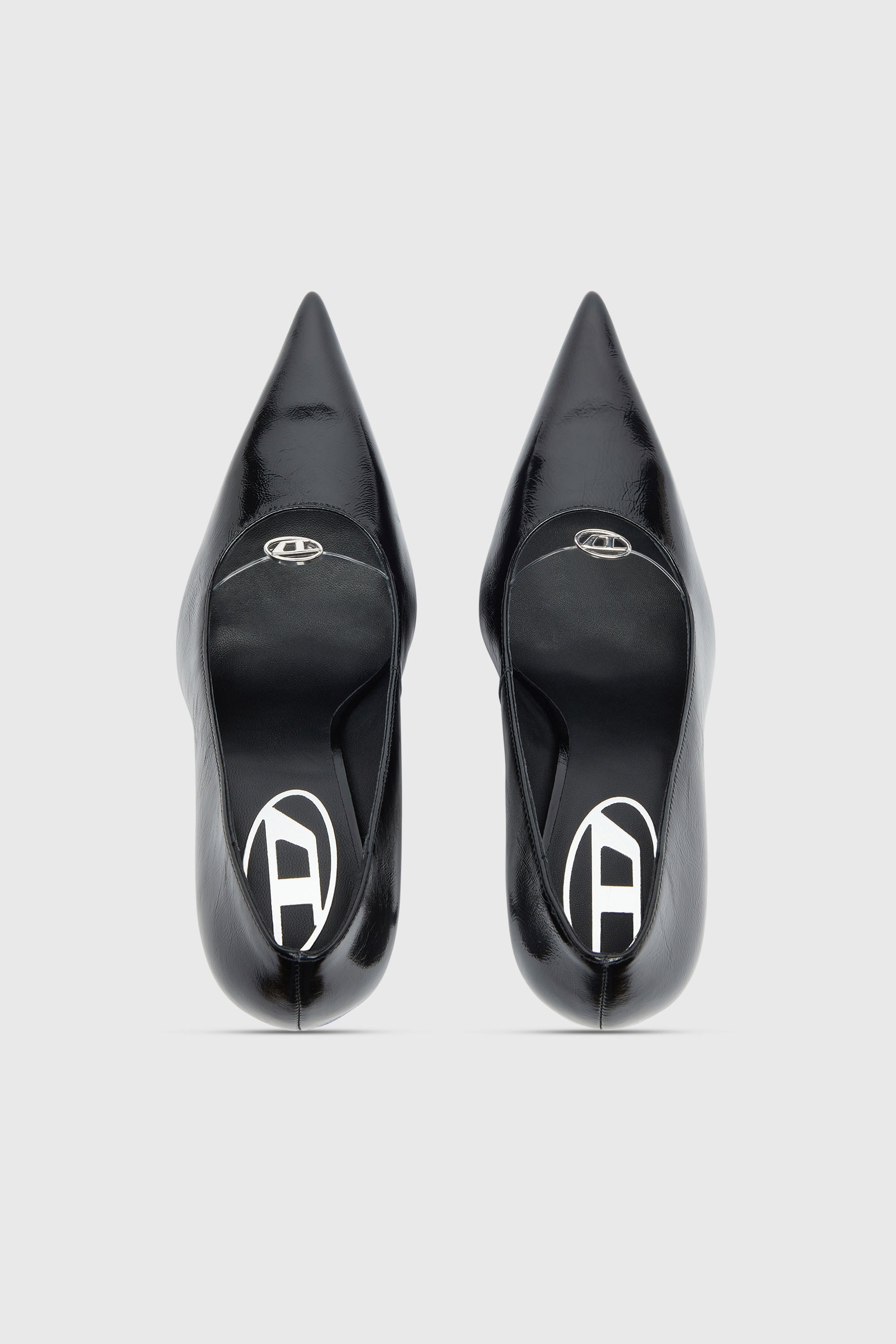Diesel - D-JEWELS 90 P, Damen D-Jewels - Pumps aus Naplakleder in Schwarz - 5