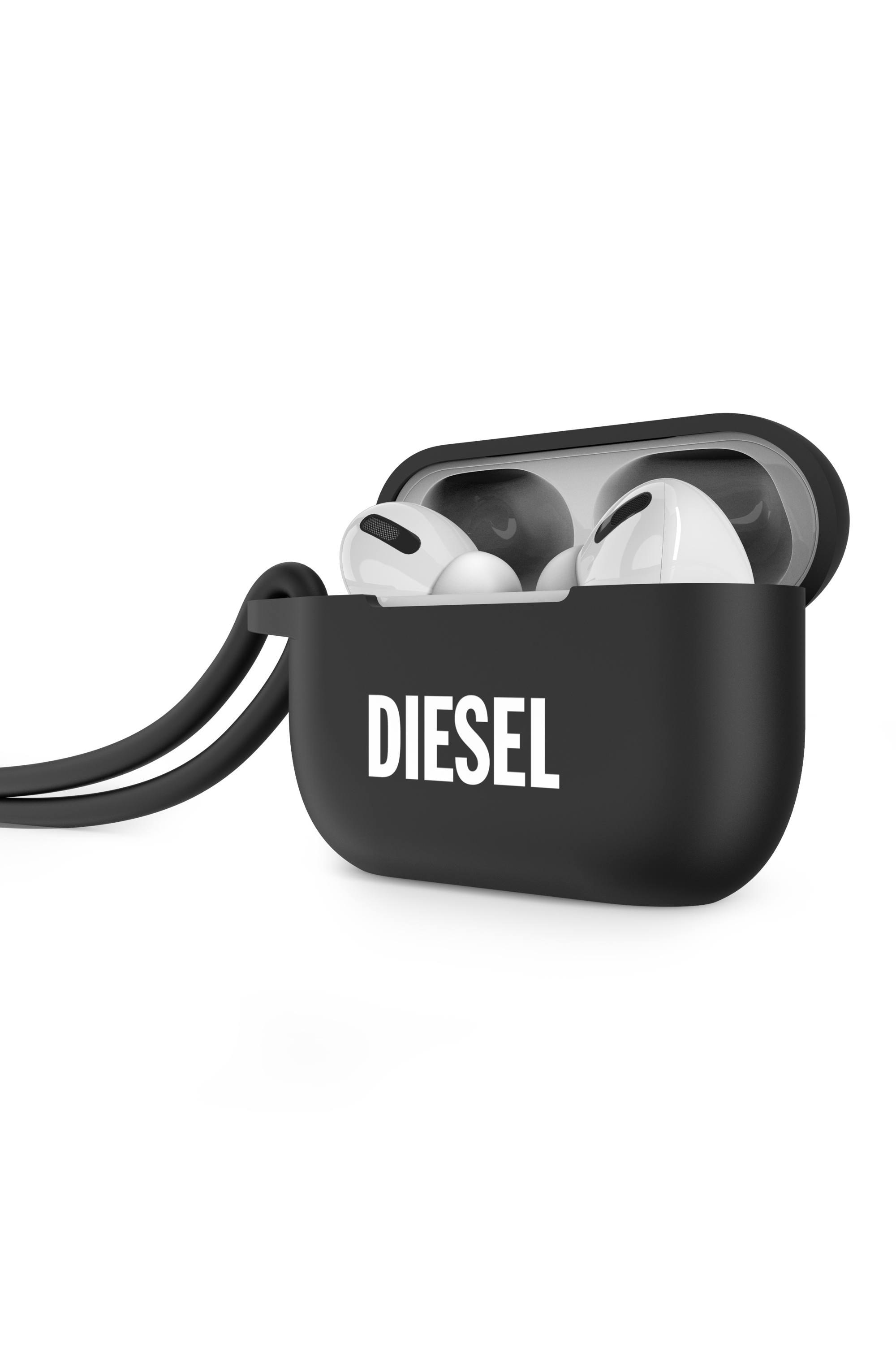 Diesel - 49863 AIRPOD CASE, Unisex Airpod-Etui für AirPods Pro in Schwarz - 3