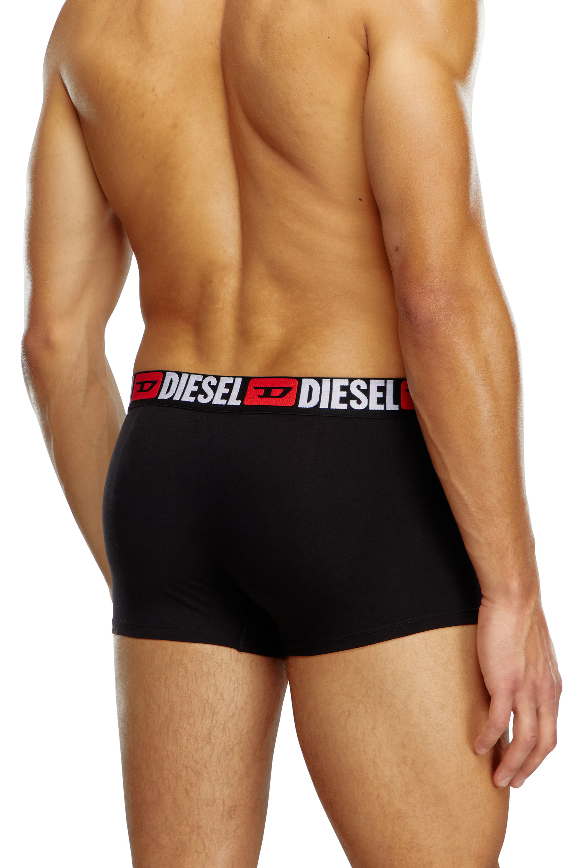 Diesel - UMBX-DAMIENTHREEPACK, Herren Retropants im Dreierpack mit umlaufendem Logo am Bund in Schwarz - 4